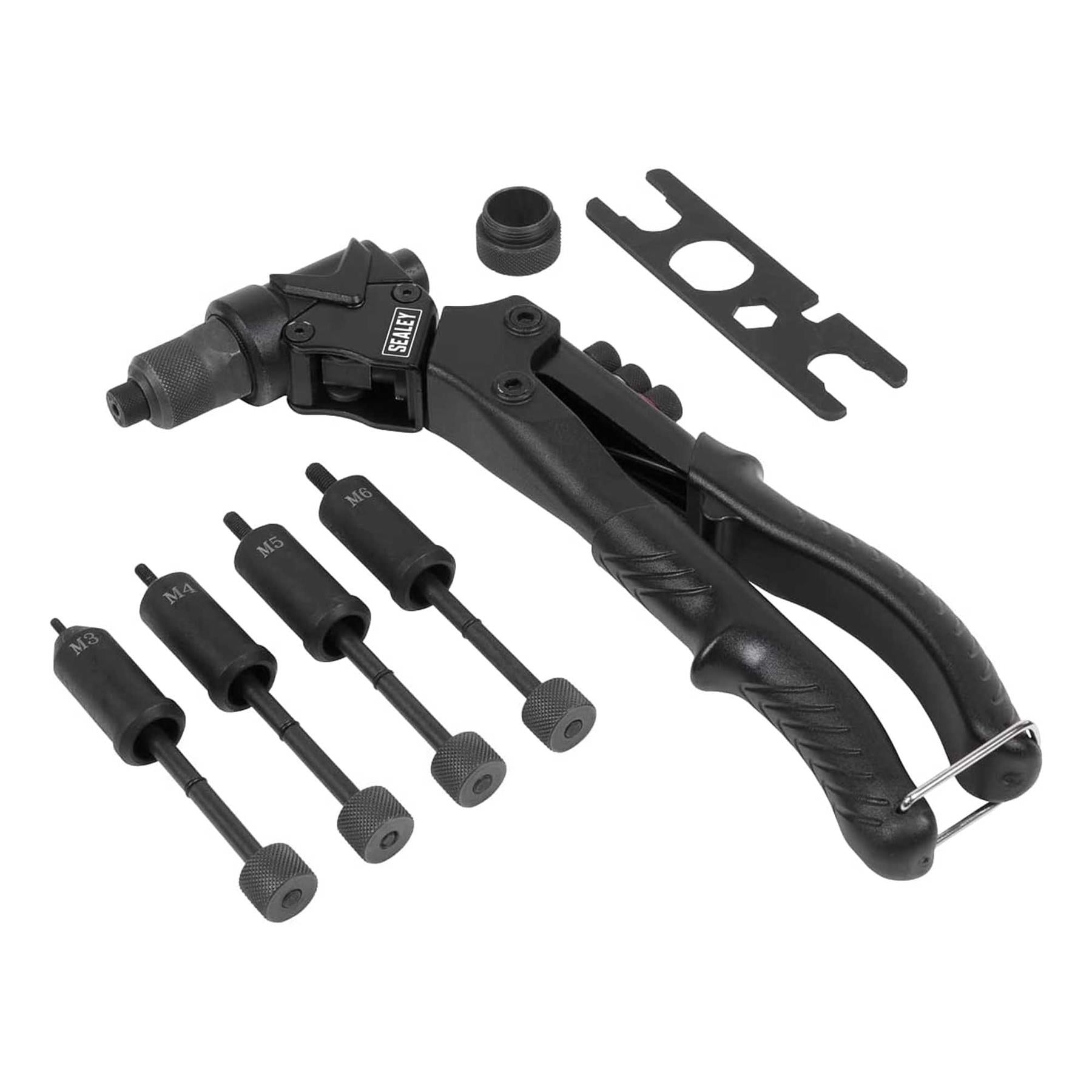 Sealey 2-in-1 Riveter Swivel Head