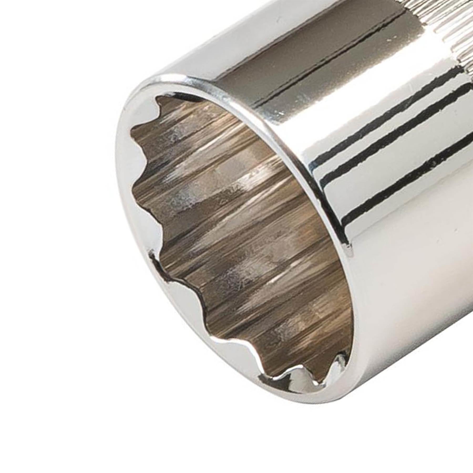 Socket 1/2" Drive 12pt Metric 12 Point Bi Hex Corrotion Resistant Socket 21mm