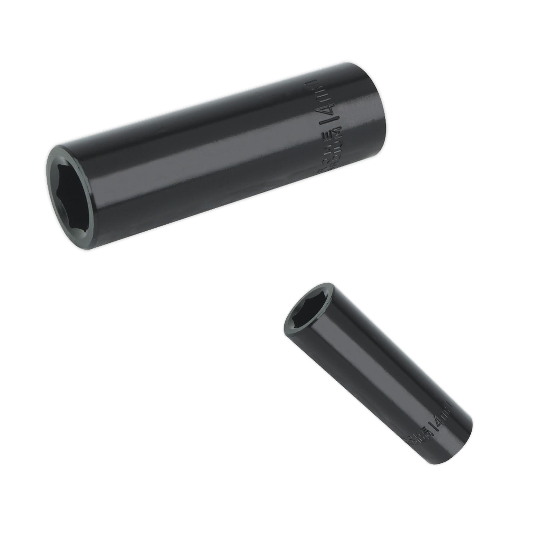 Sealey Impact Socket 14mm 1/2"Sq Drive Chrome Vanadium