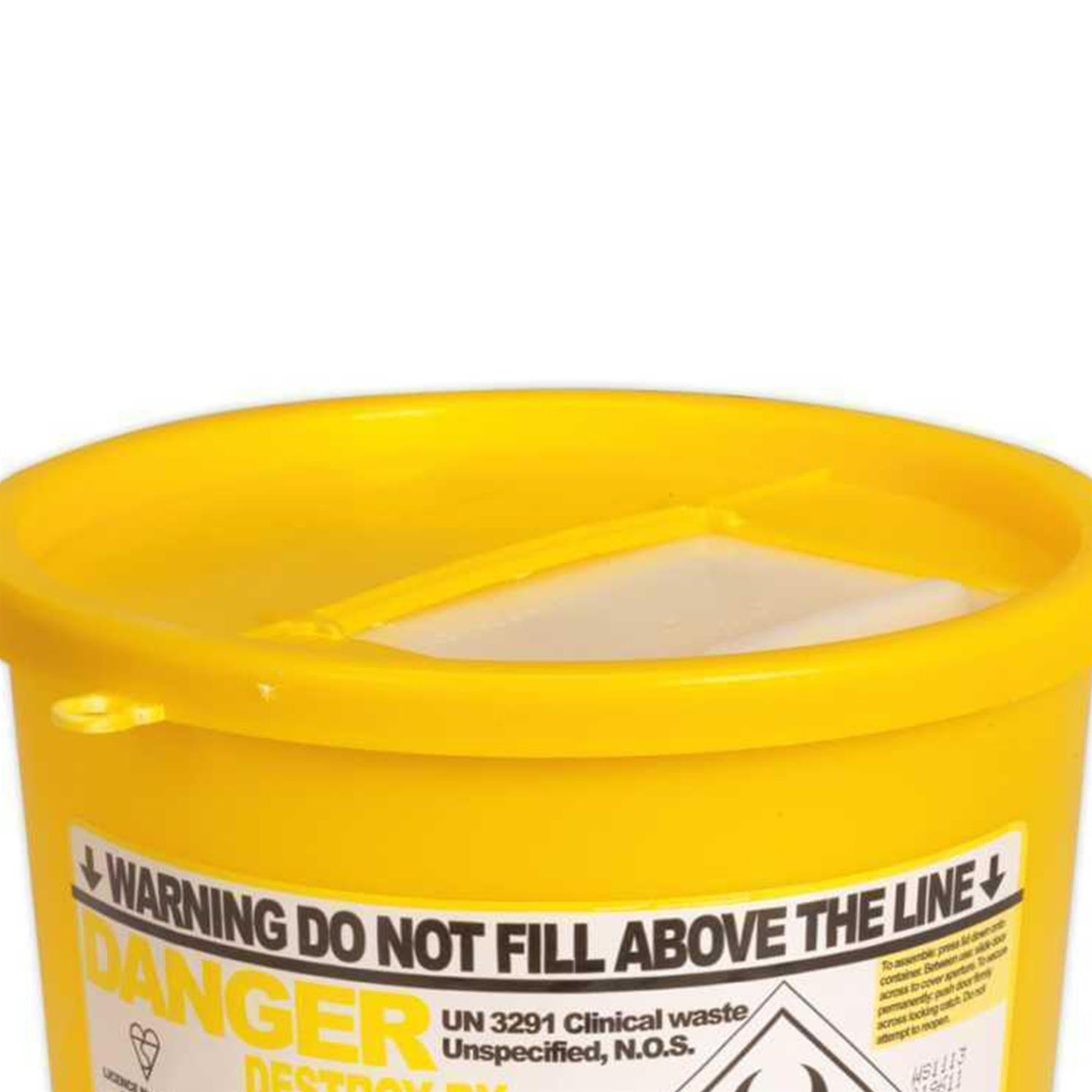 Sealey Safe Sharps Waste Storage Bin 2.5L