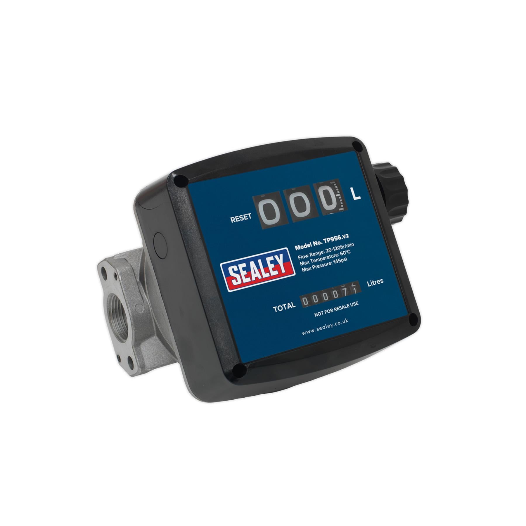 Sealey Diesel & Fluid Flow Meter Unique Filter & Flange Assembly