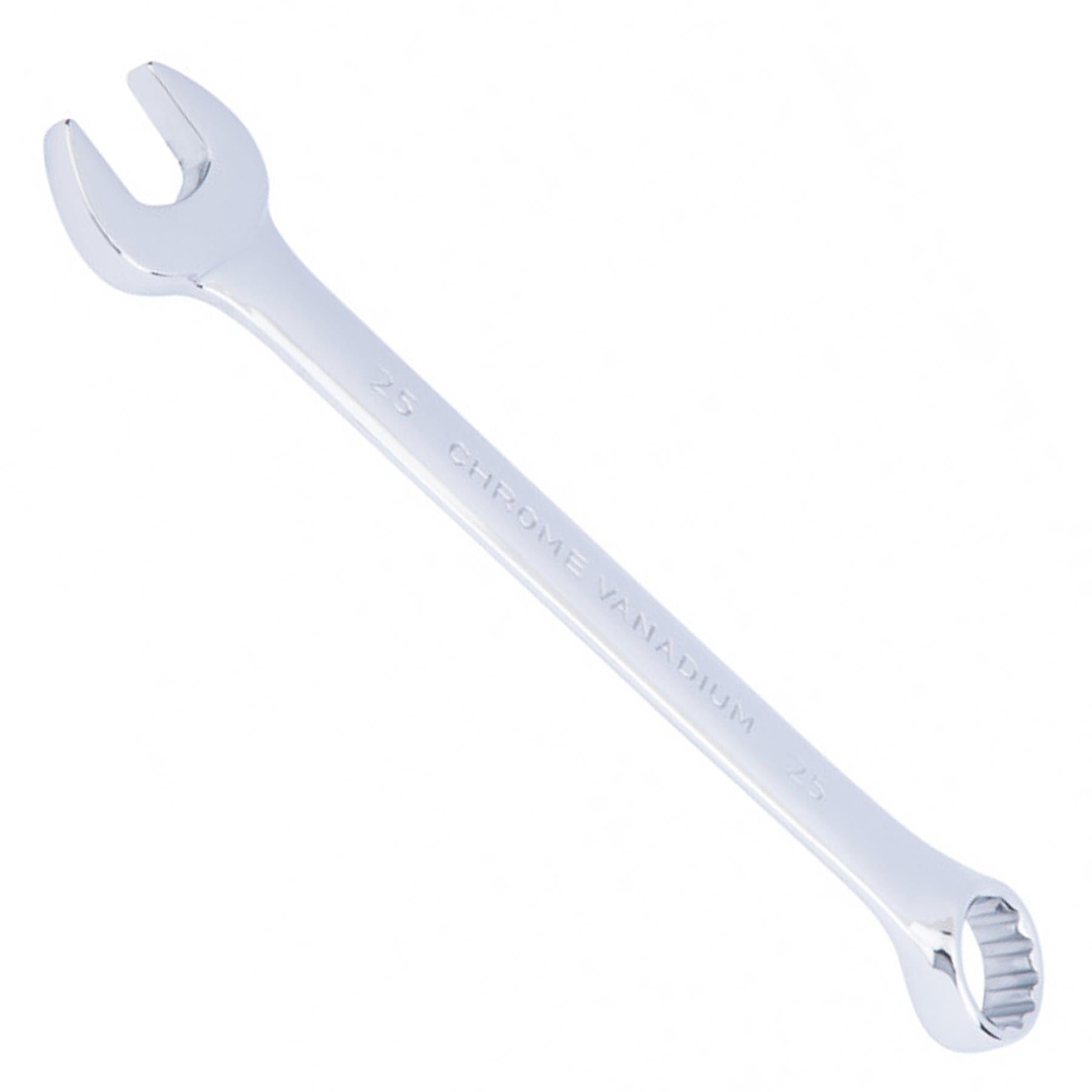 BlueSpot Combination Spanner Metric 25mm Polished Chrome Vanadium