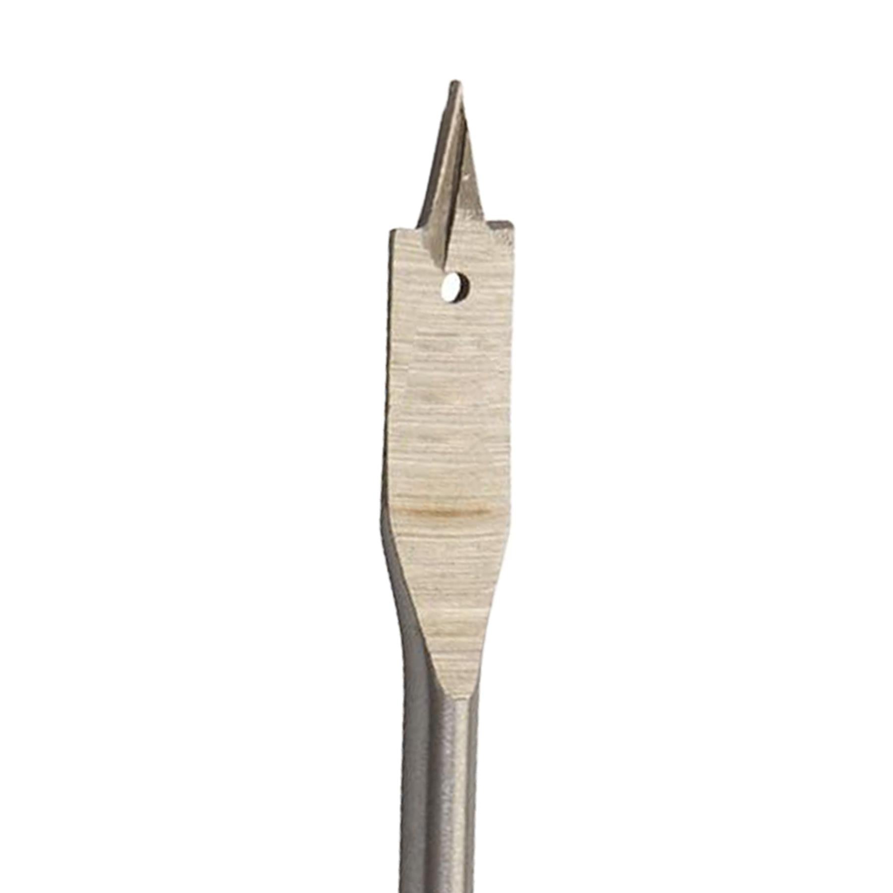 Flat Wood Drill Bit Set Titanium Hole Cutter Borer Silver 13mm