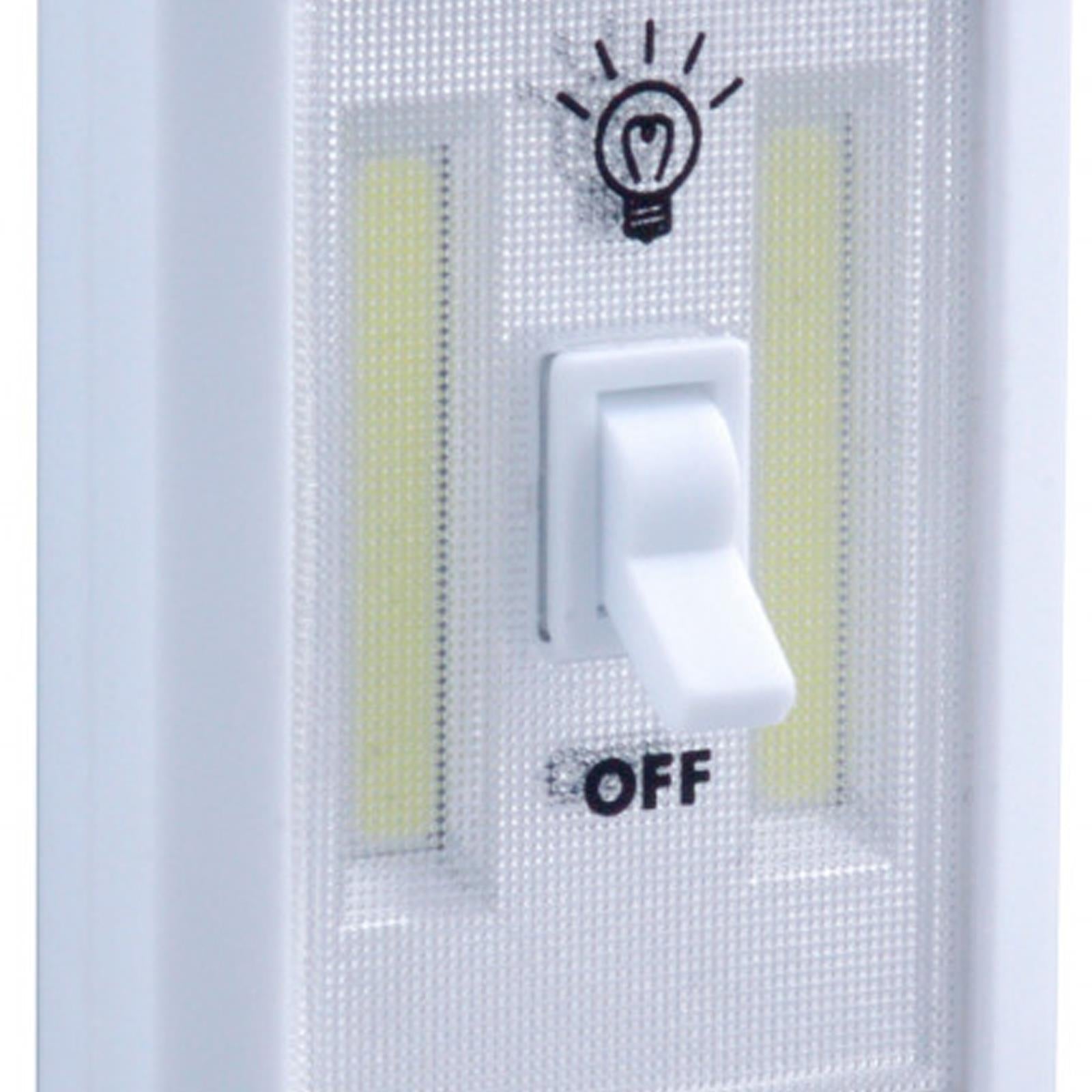 BlueSpot Electralight 2Pce COB Wall Light Set (200 Lumens) Cupboards Basements With Batteries