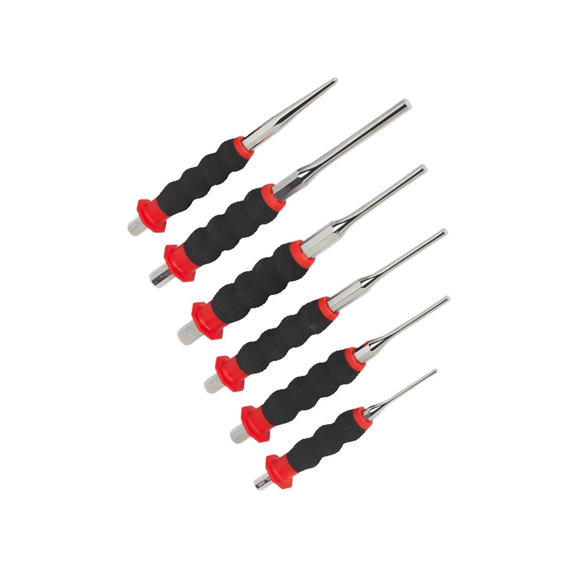Sealey Sheathed Punch & Chisel Set 11pc