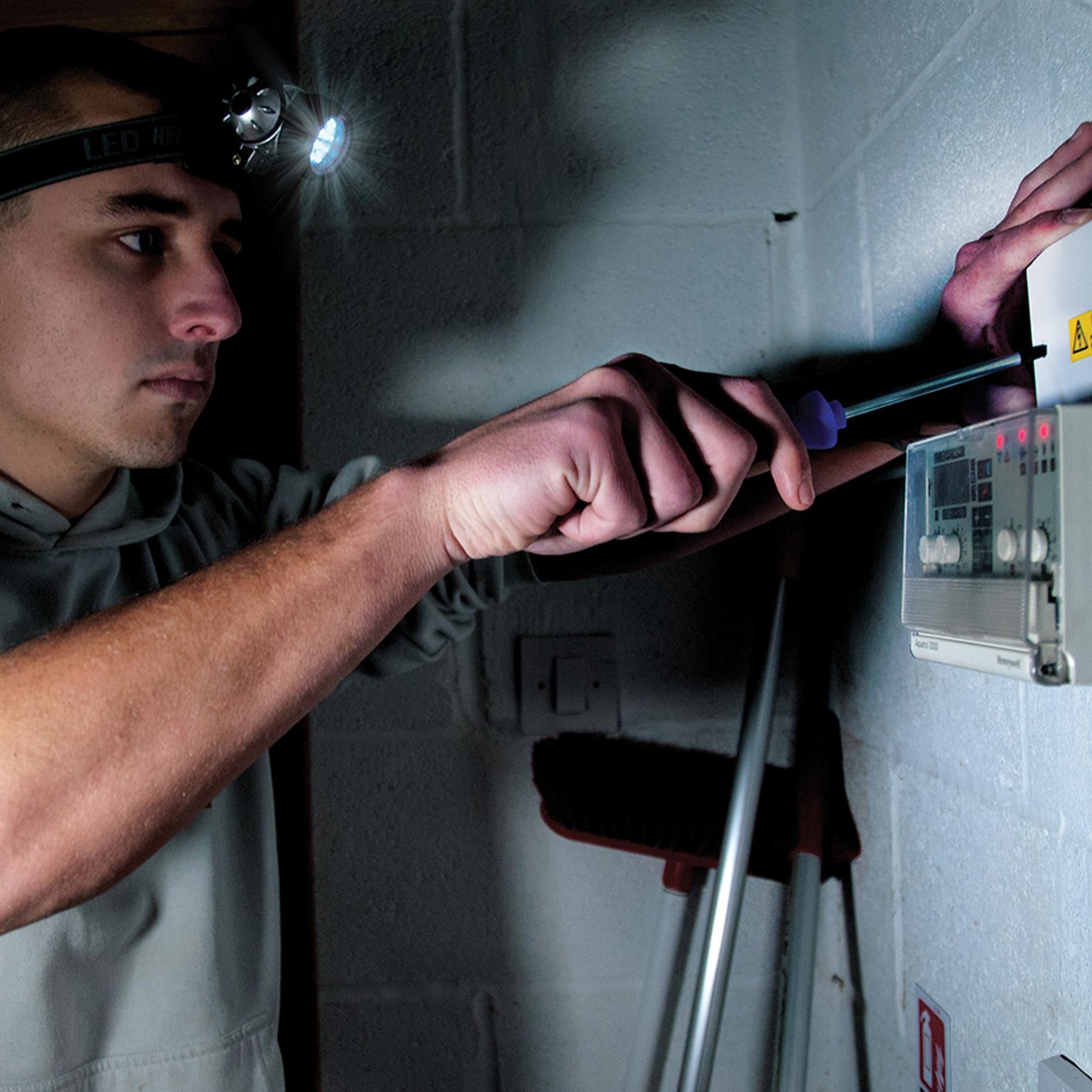 Led Headlamp 12 Led Water Resistant Variable Modes Camping Home Outdoor