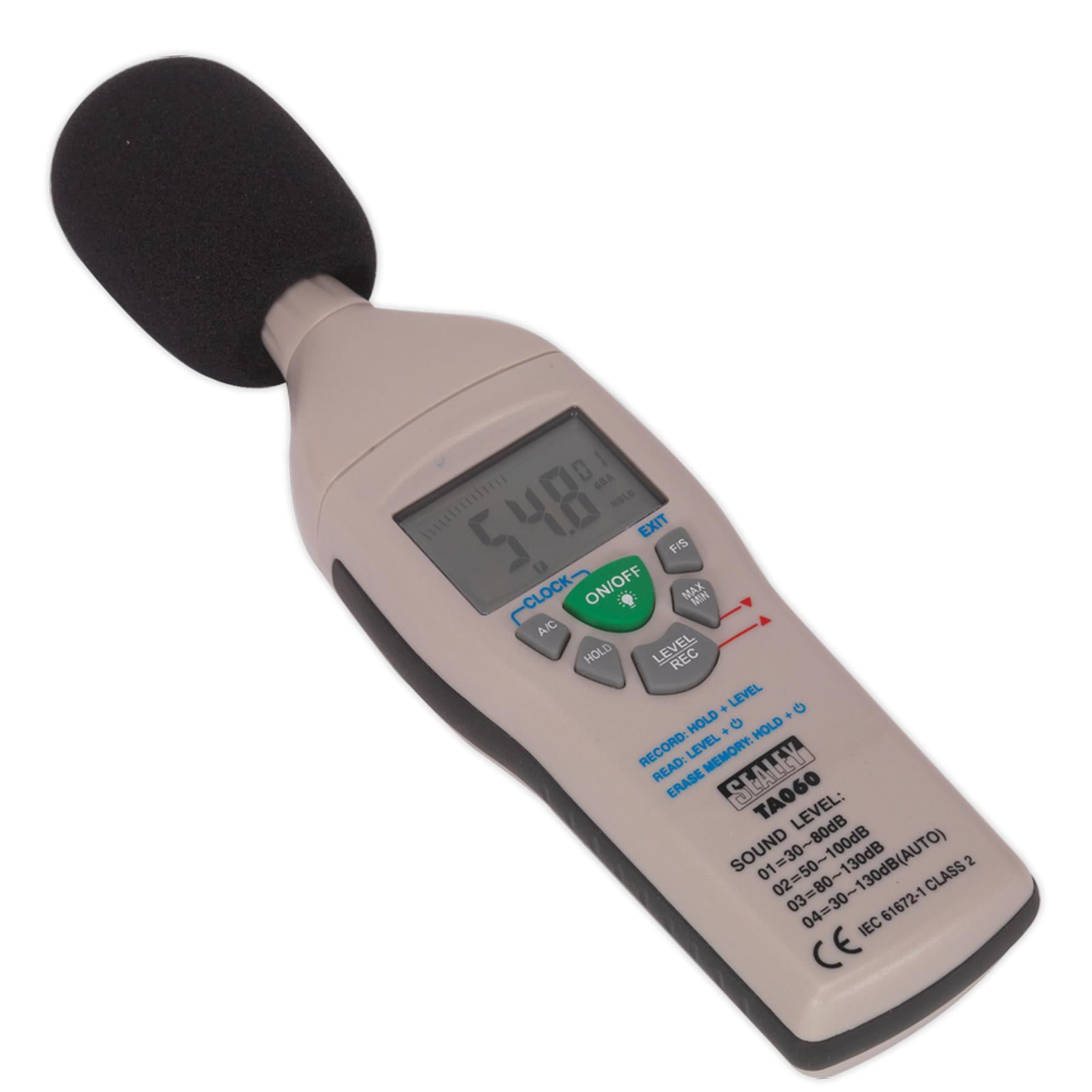 Sealey Sound Level Meter Diagnostic Tool Work Tools TA060