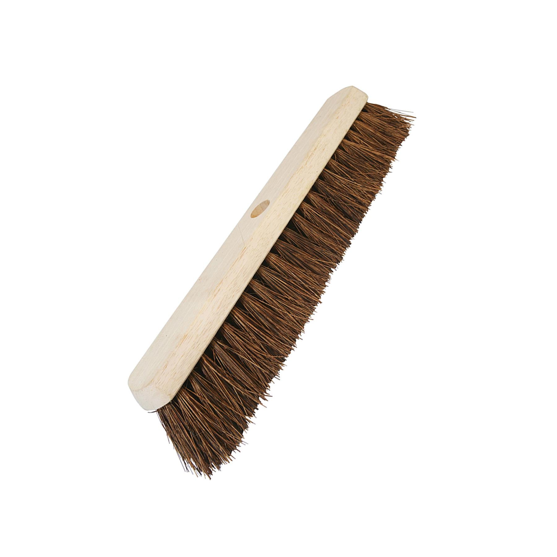 BRUSH BRUSHES BROOM BROOMS HEAD HEADS STIFF COCO BRISTLES SIZES 18"