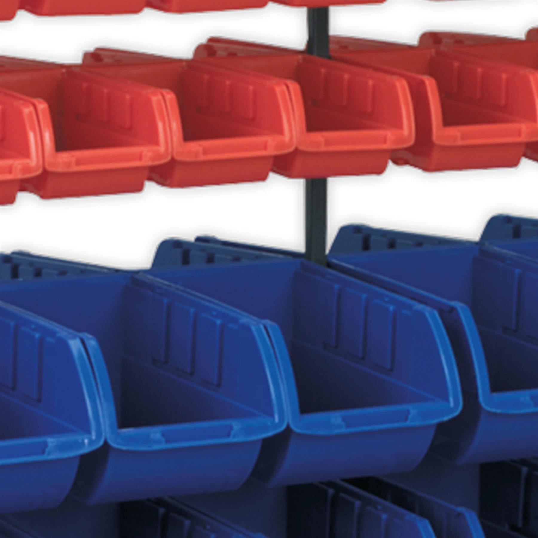 Sealey Mobile Bin Storage System with 94 Bins Garage Workshop DIY