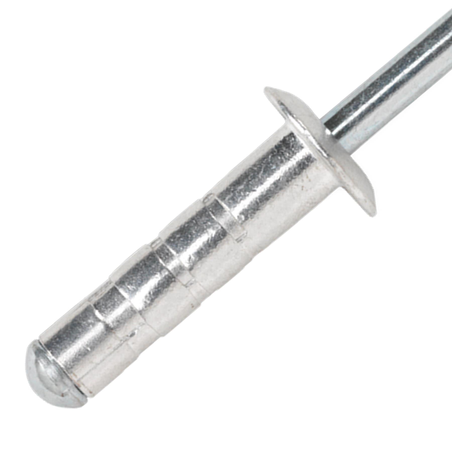 Sealey Aluminium Multi-Grip Rivet Std Flange 3.2 x 10mm Pack of 200