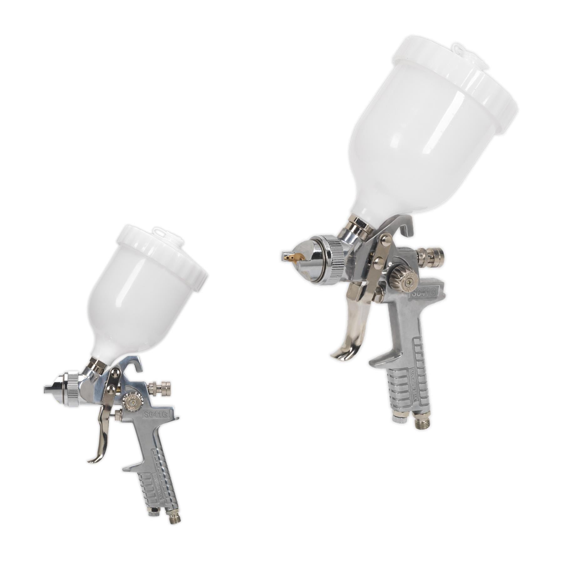 Sealey Spray Gun Gravity Feed 1.4mm Set-Up