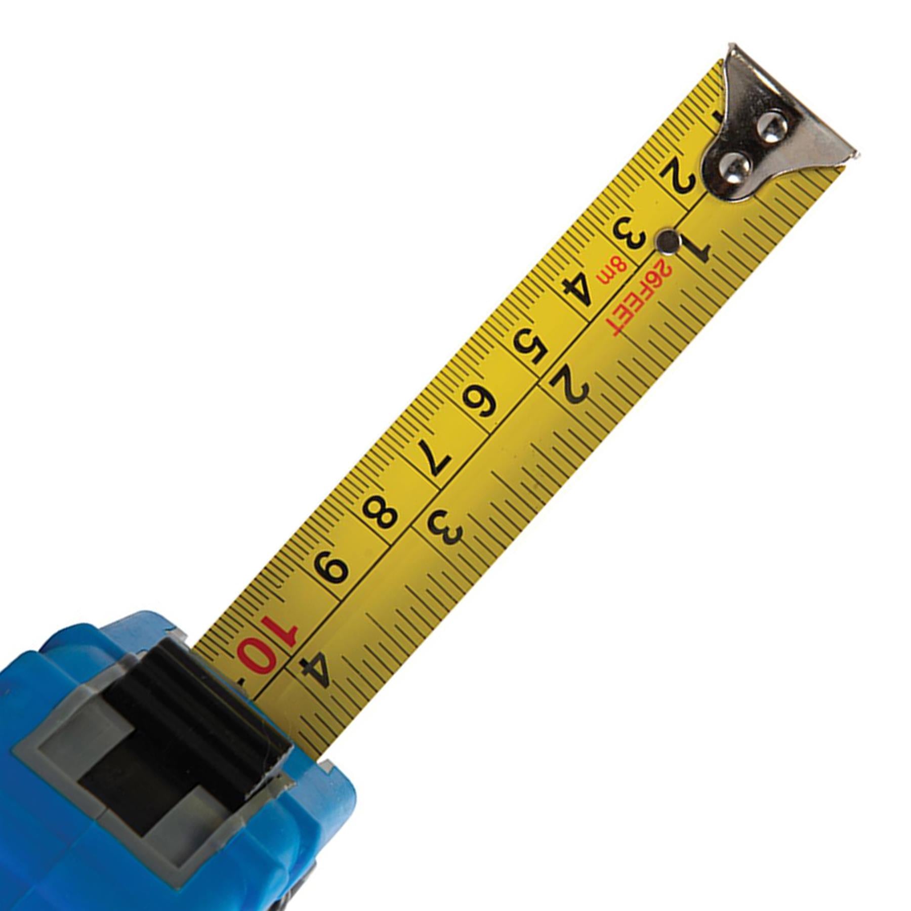 Measure Mate Tape8M X 25mm Building Woodwork Ruler Strap Diy Class Ii Accuracy
