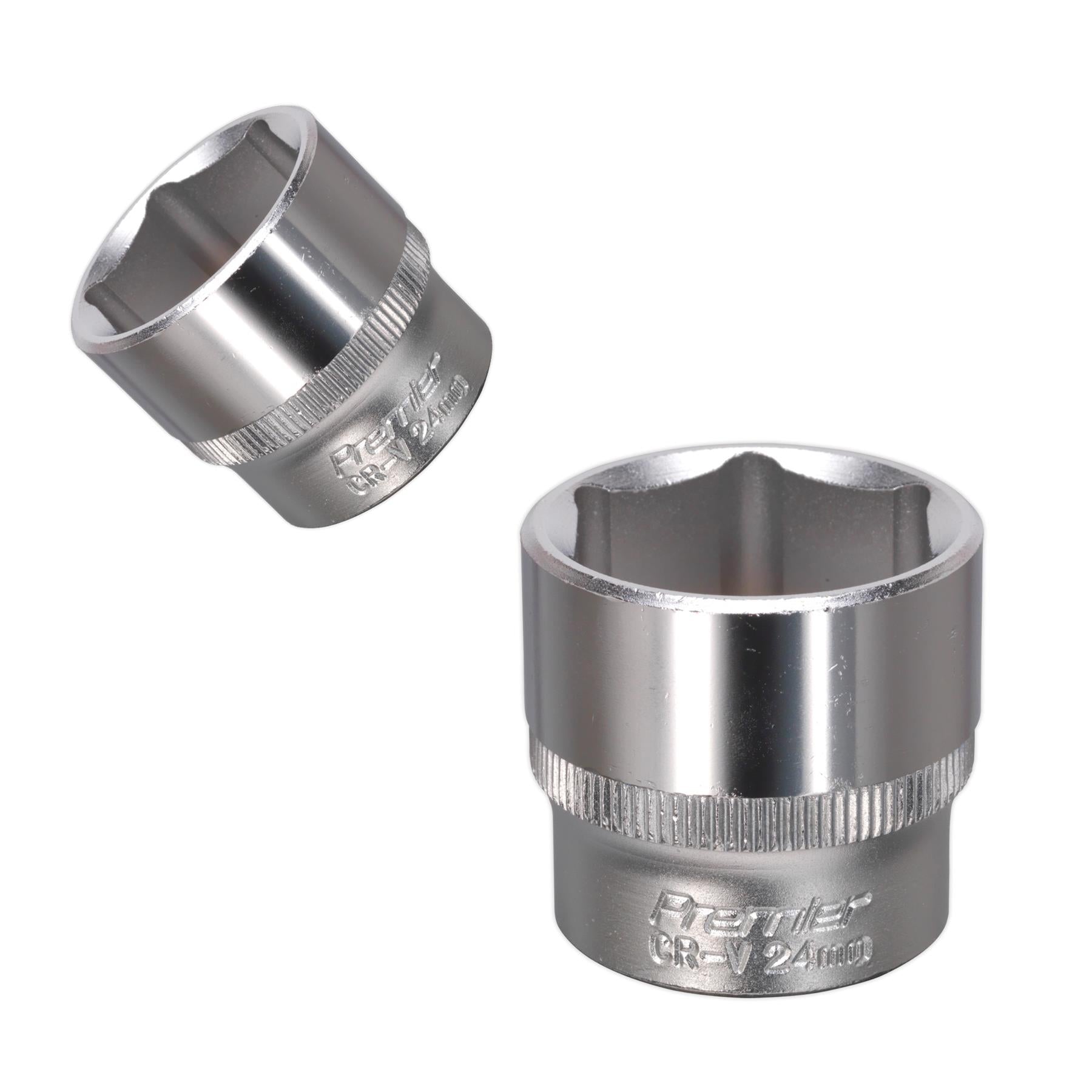 Sealey WallDrive Socket 24mm 3/8"Sq Drive