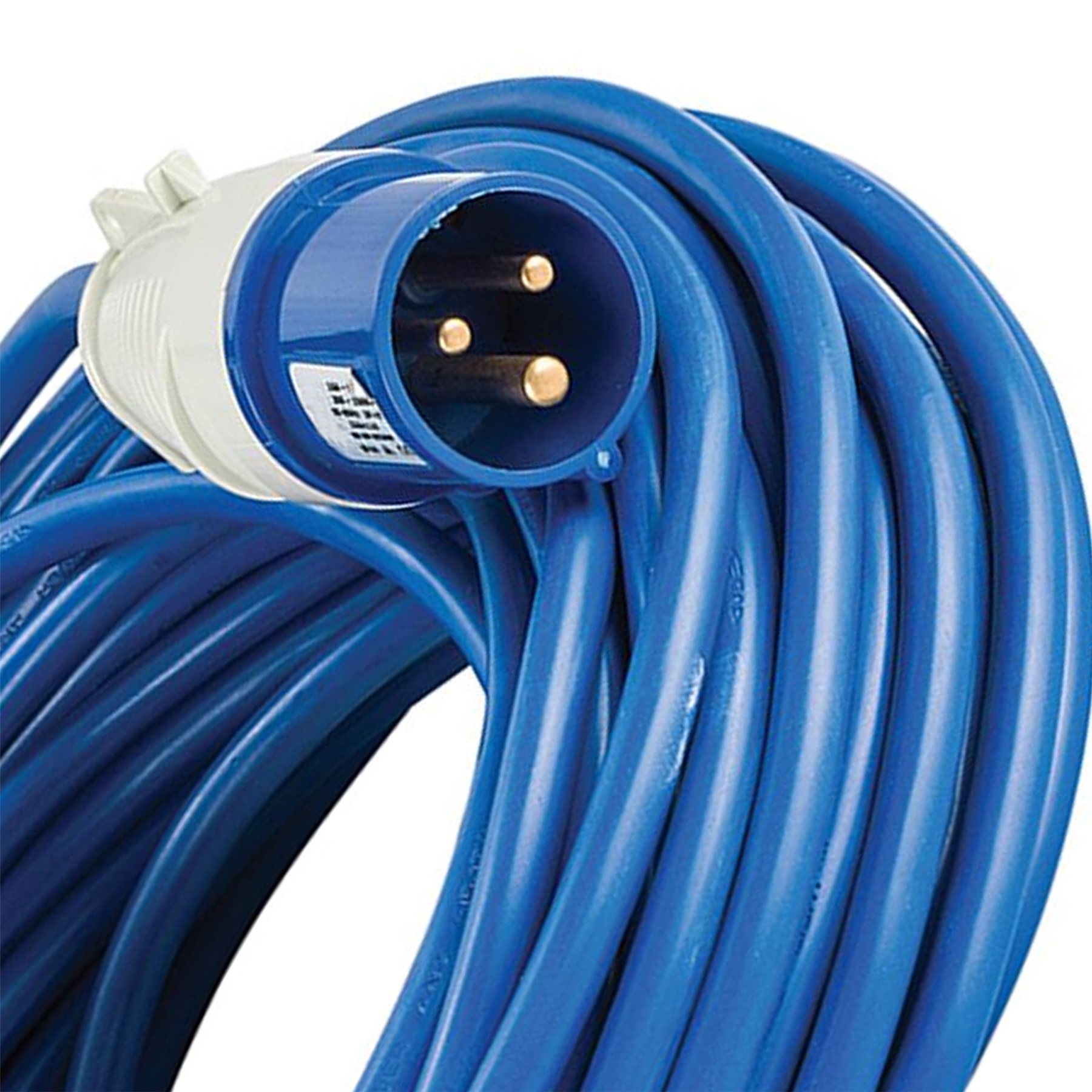 Defender Arctic Extension Lead Blue 2.5mm2 16A 25m 230V