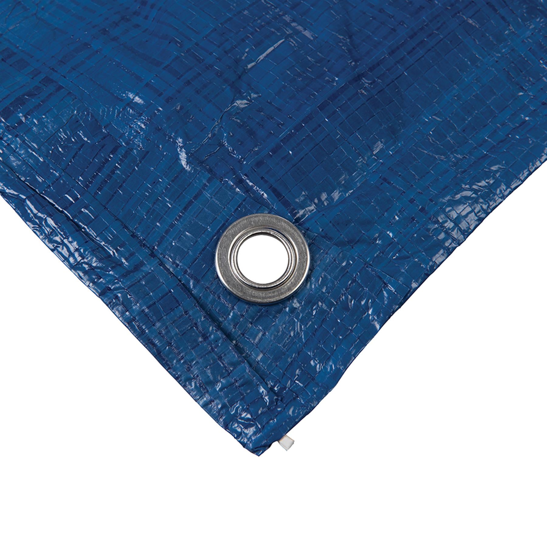 Waterproof Tarpaulin 1.8M X 2.4M Ground Sheet Trailer Cover Tear Proof