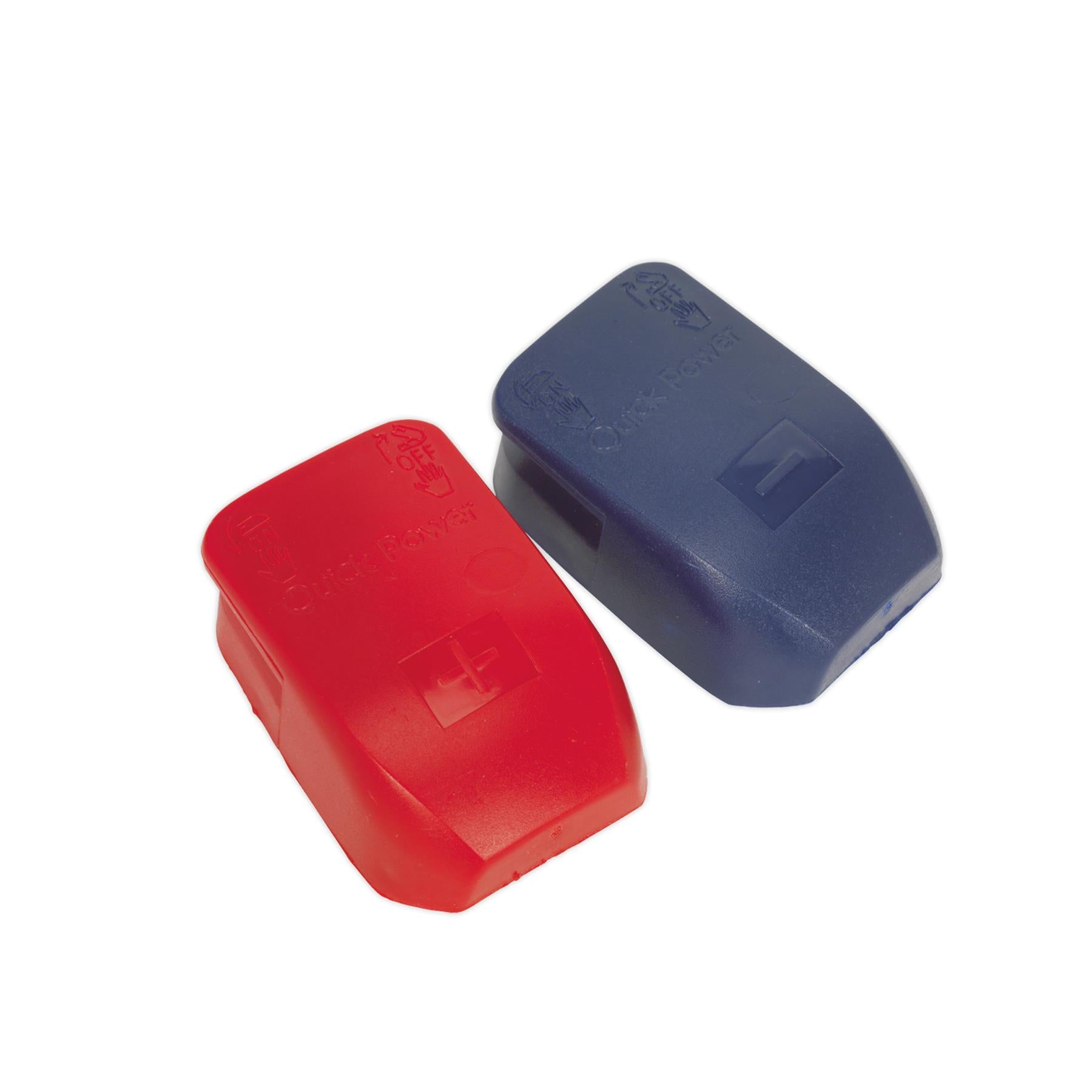 Sealey Quick Release Battery Clamps Positive-Negative Pair