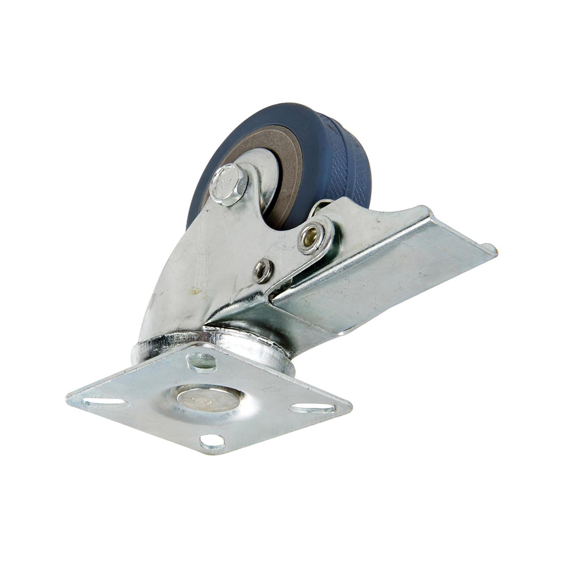 Heavy Duty Swivel Rubber Castor Caster Wheels Cart Wheel 50mm