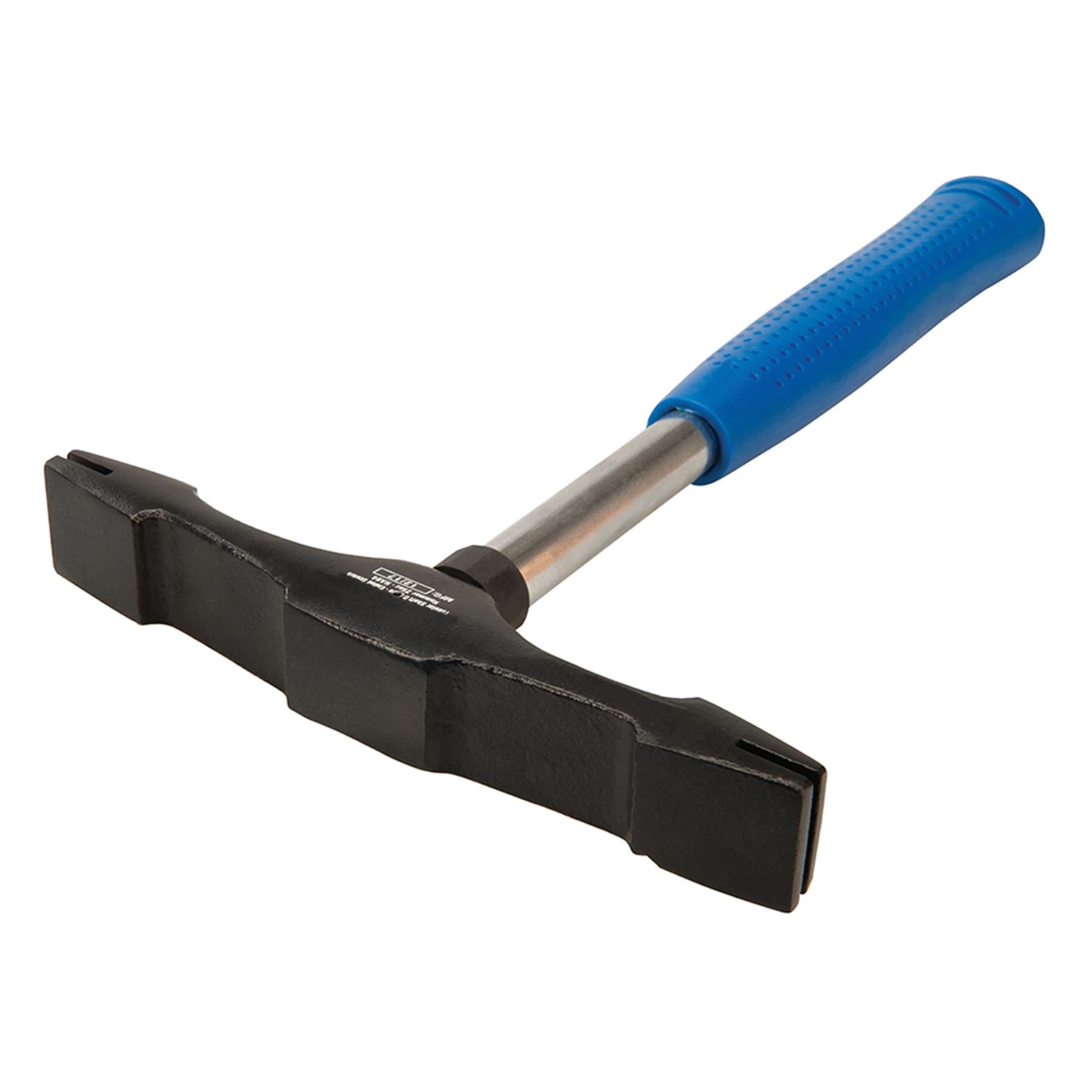 Tubular Shaft Double-Ended Scutch Hammer 25Oz (709G) Forged Powder-Coated Steel
