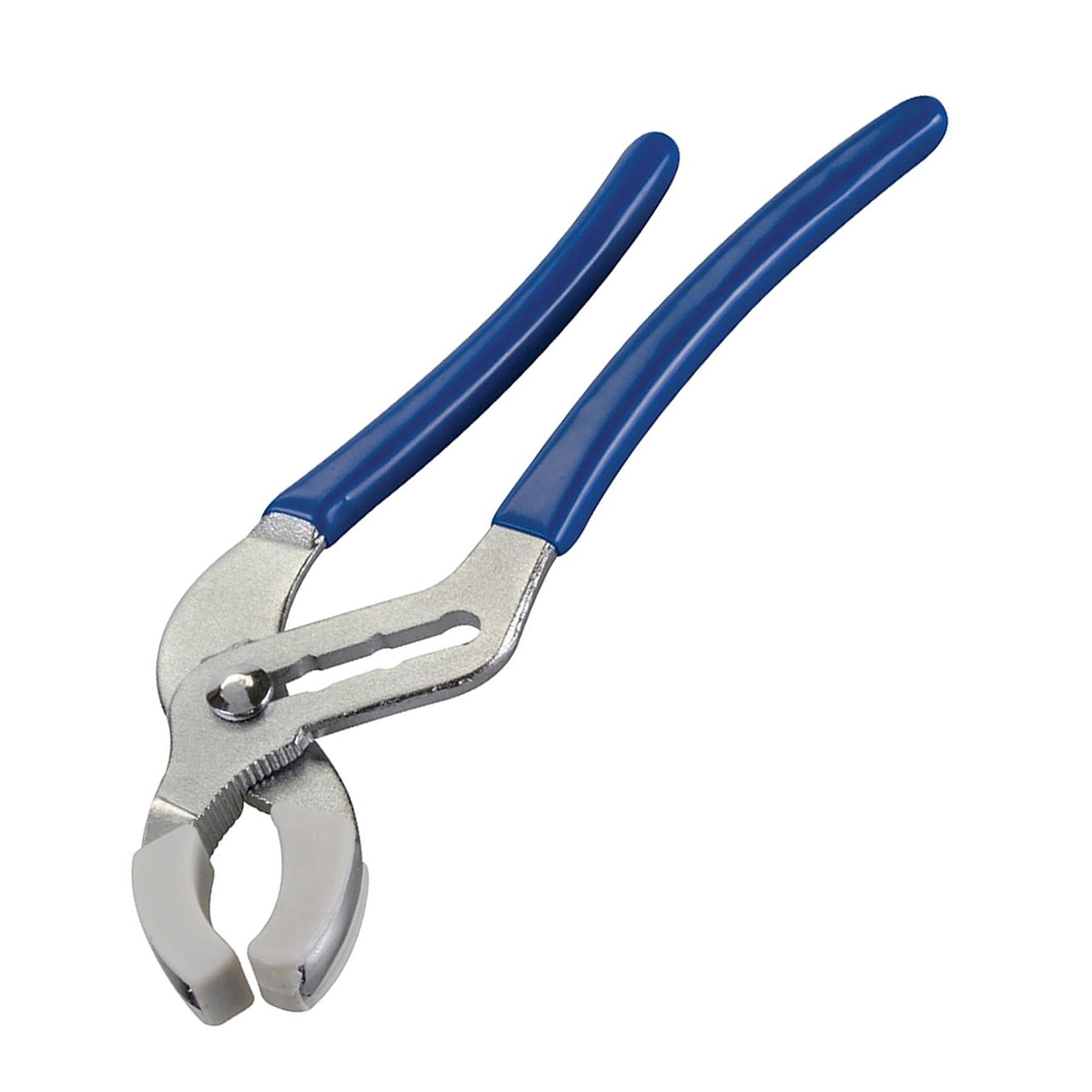 Wide Jaw Plumbing Pliers - 250mm - Jaw 85mm With Pair Of Removable Soft Jaws