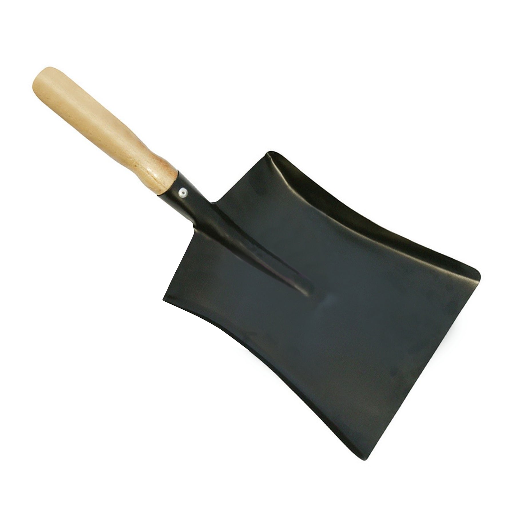 Dust Pan 230mm Strong Steel Cleaning Industrial Safety Pressed Steel Head