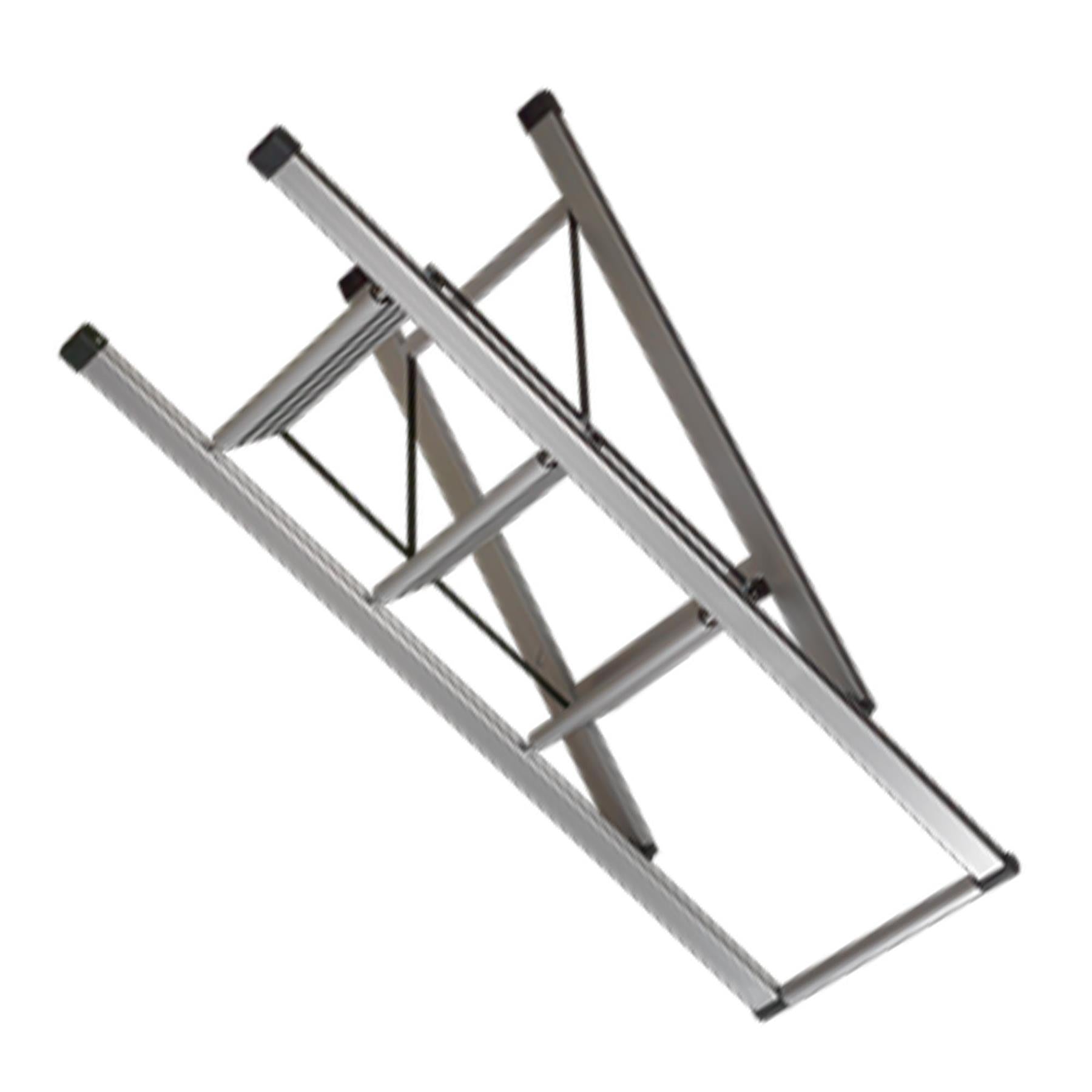Sealey Aluminium Prof Folding Step Ladder 3-Step 150kg Capacity