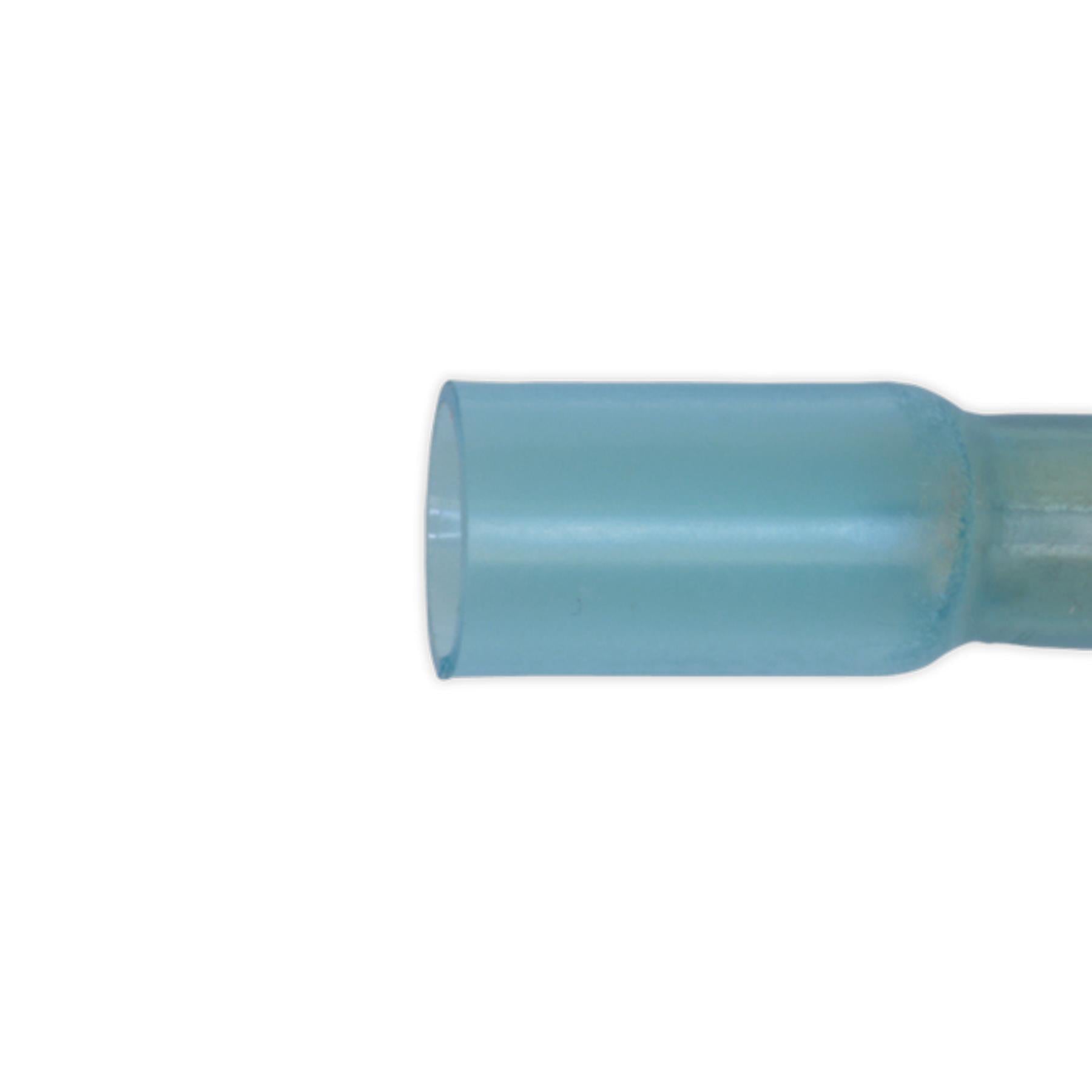 Sealey Heat Shrink Ring Terminal Ø8.4mm Blue Pack of 25
