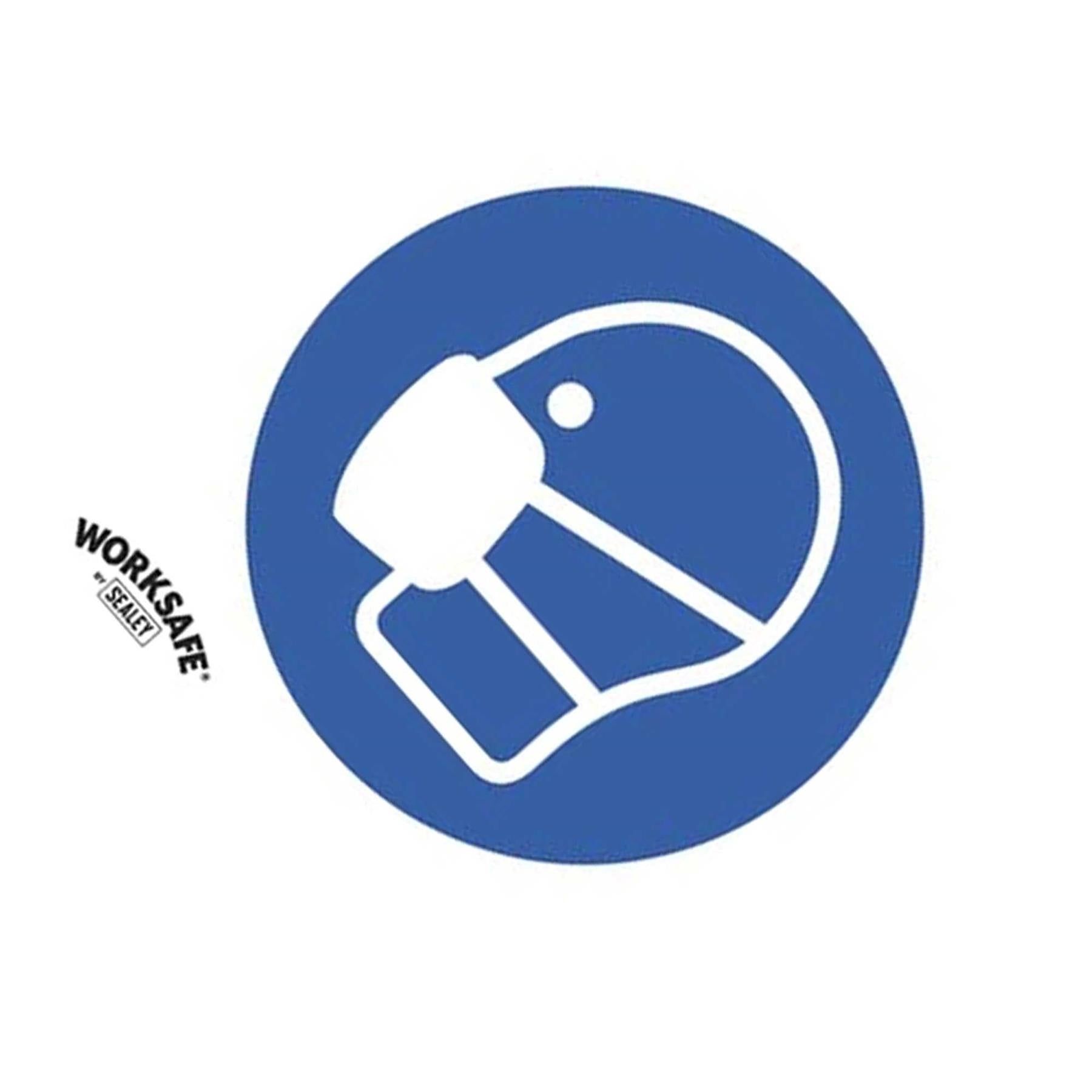 Mandatory Safety Sign - Masks Must Be Worn - Rigid Plastic