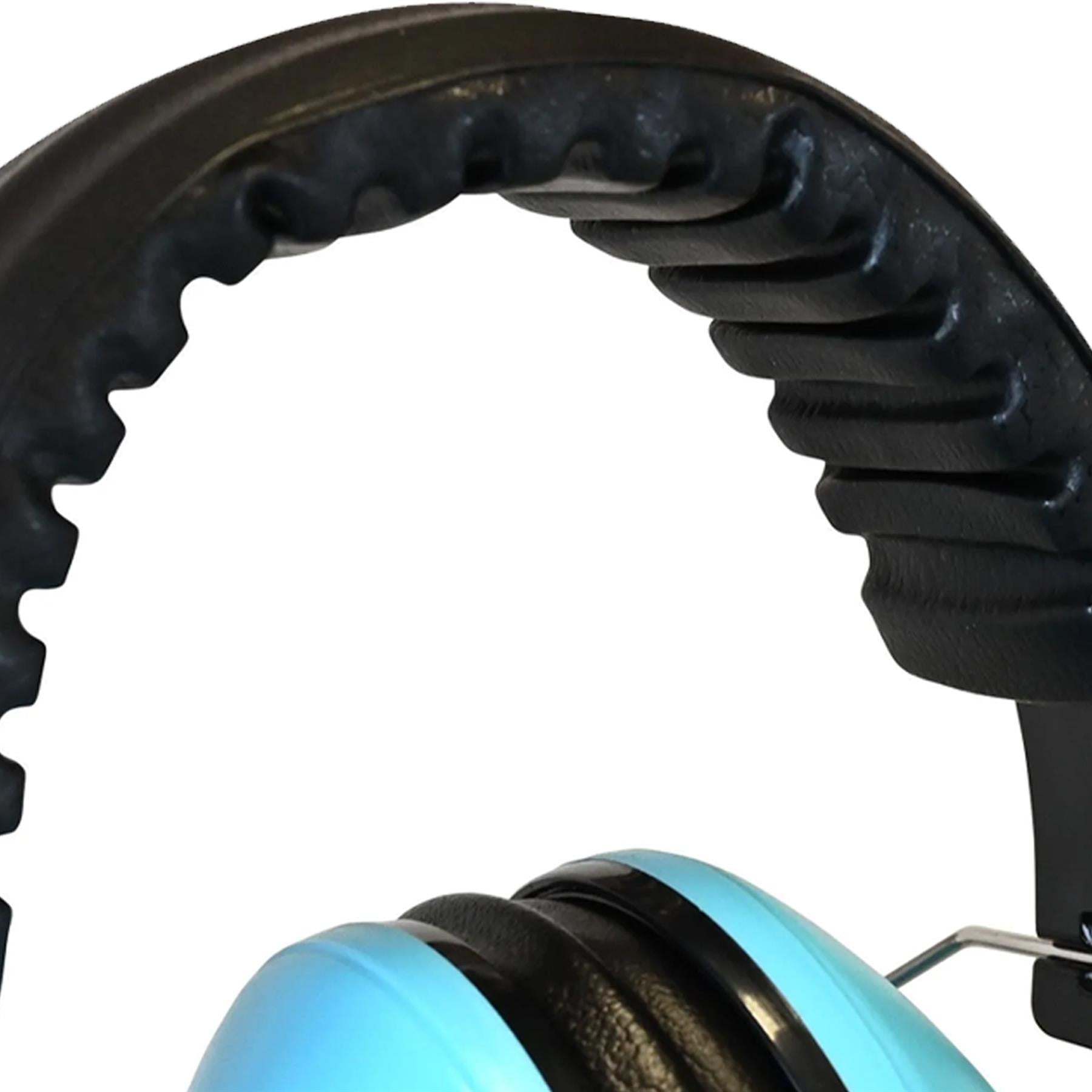 Junior Children's Ear Defenders Noise Reduction Lightweight Ear Muffs SNR27 Blue