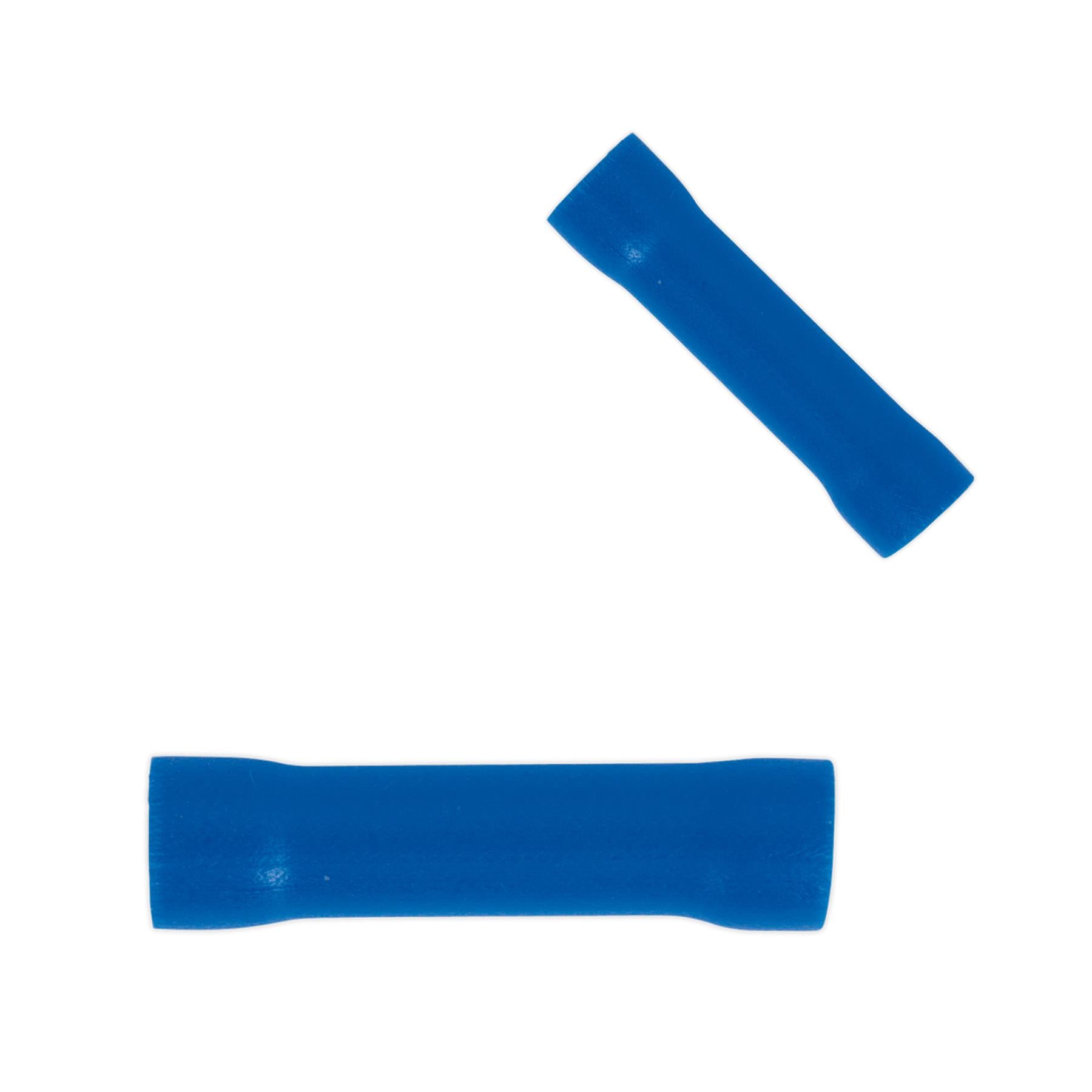 Sealey Butt Connector Terminal 4.5mm Blue Pack of 100