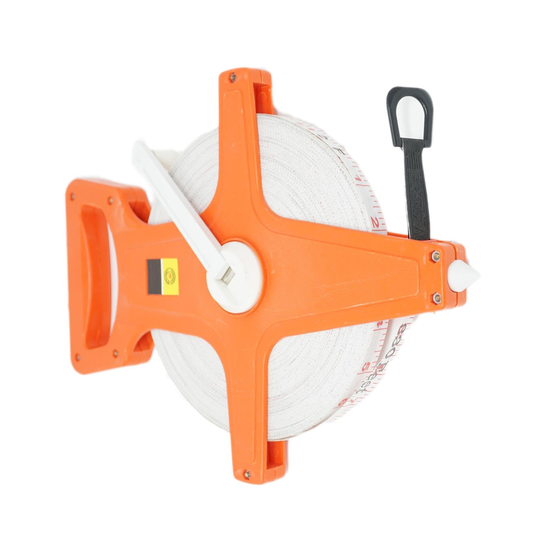 Surveyors 50M Open Reel Measuring Tape 50 Metre Metric Imperial