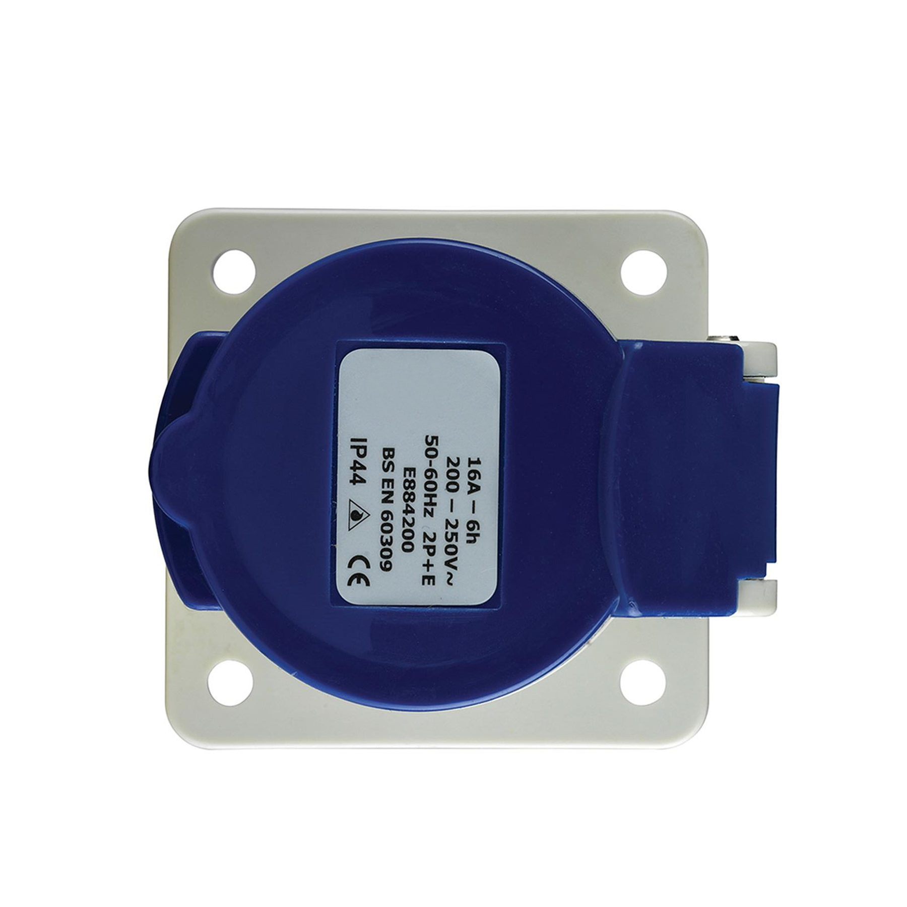 Defender 230V Panel Socket 16A Easy to handle ergonomic design