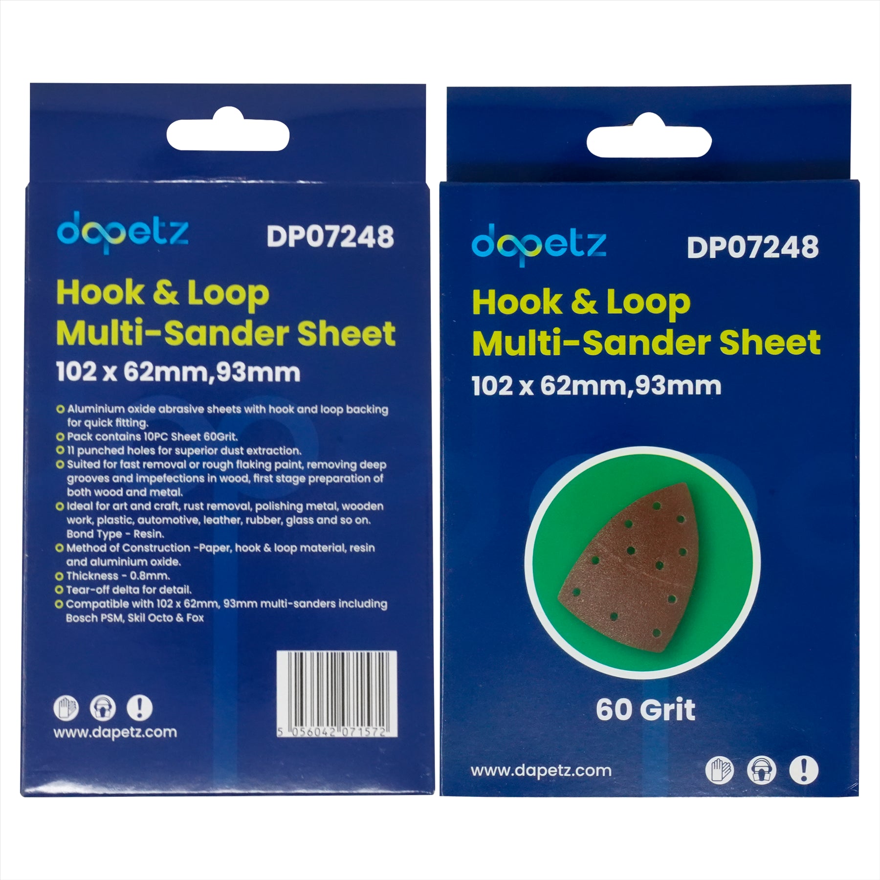 Hook & Loop Multi-Sander Sheets