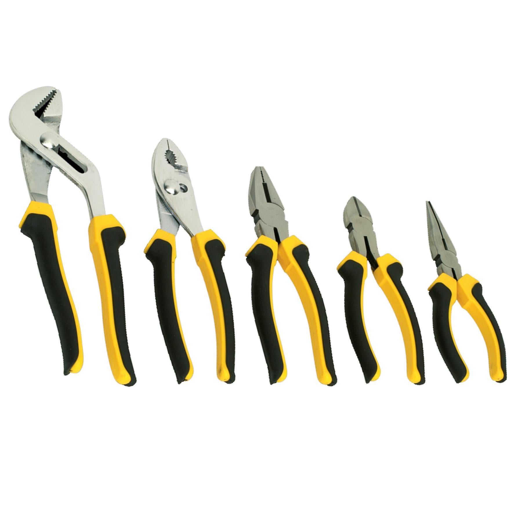 Sealey Comfort Grip Pliers Set 5pc