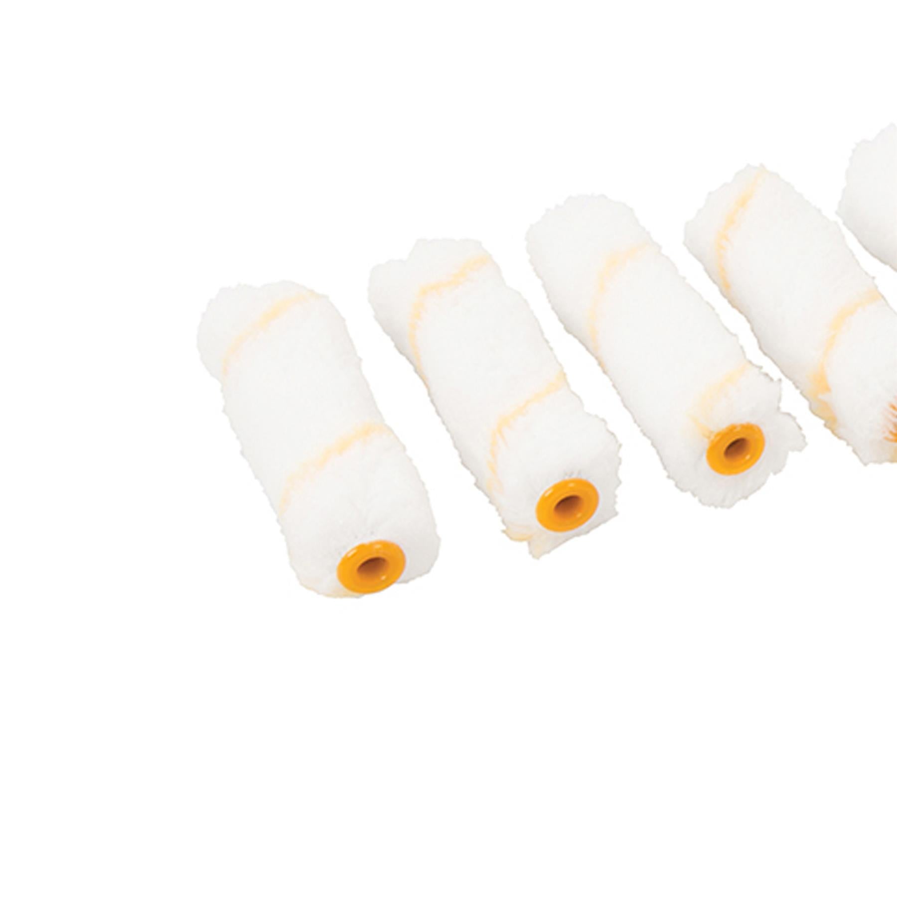 Paint Roller 100mm Brush Set & 10 Sleeves Frame Decorating Wall DIY Painting Tool Kit