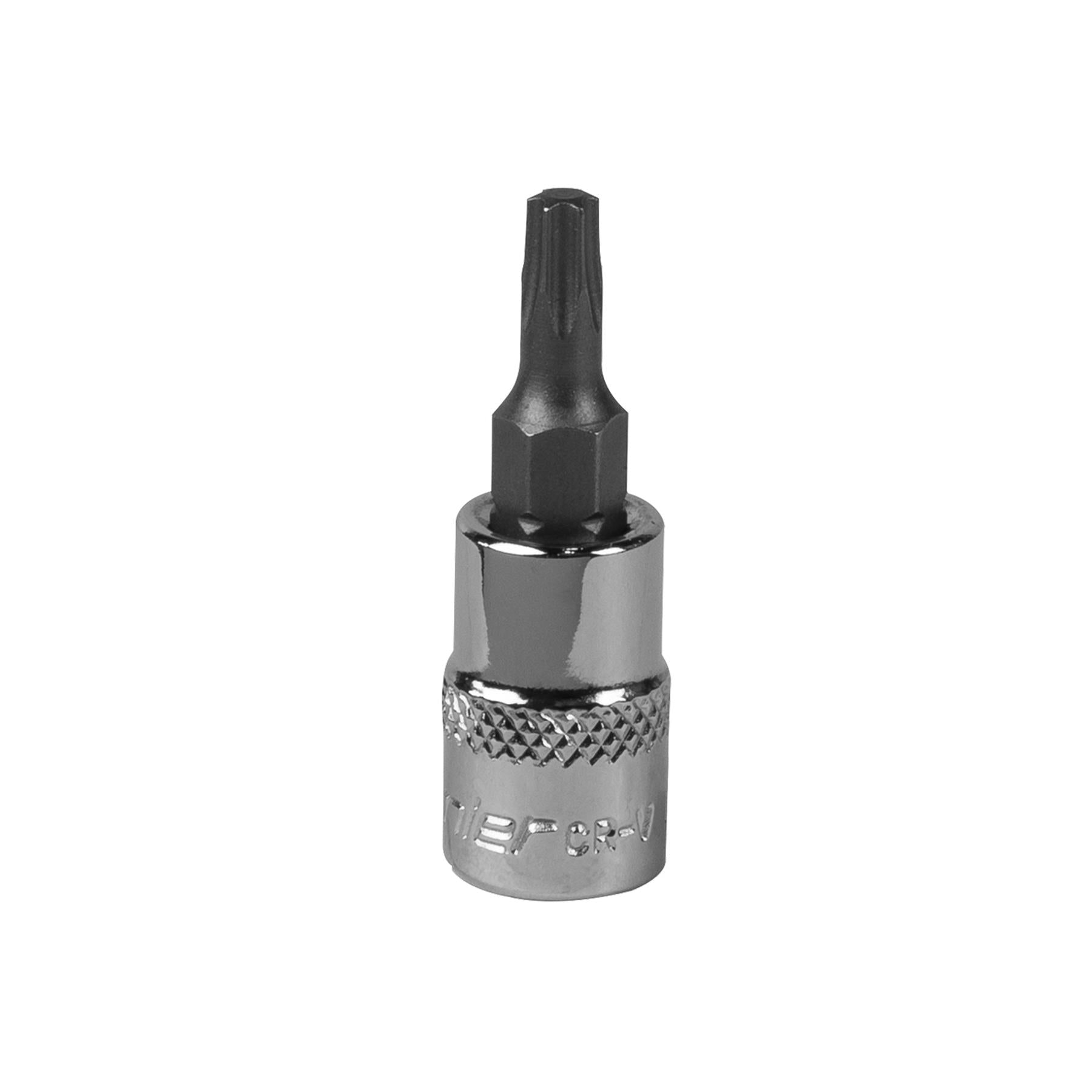 Sealey TRX-Star* Socket Bit T20 1/4"Sq Drive Chrome Vanadium Steel