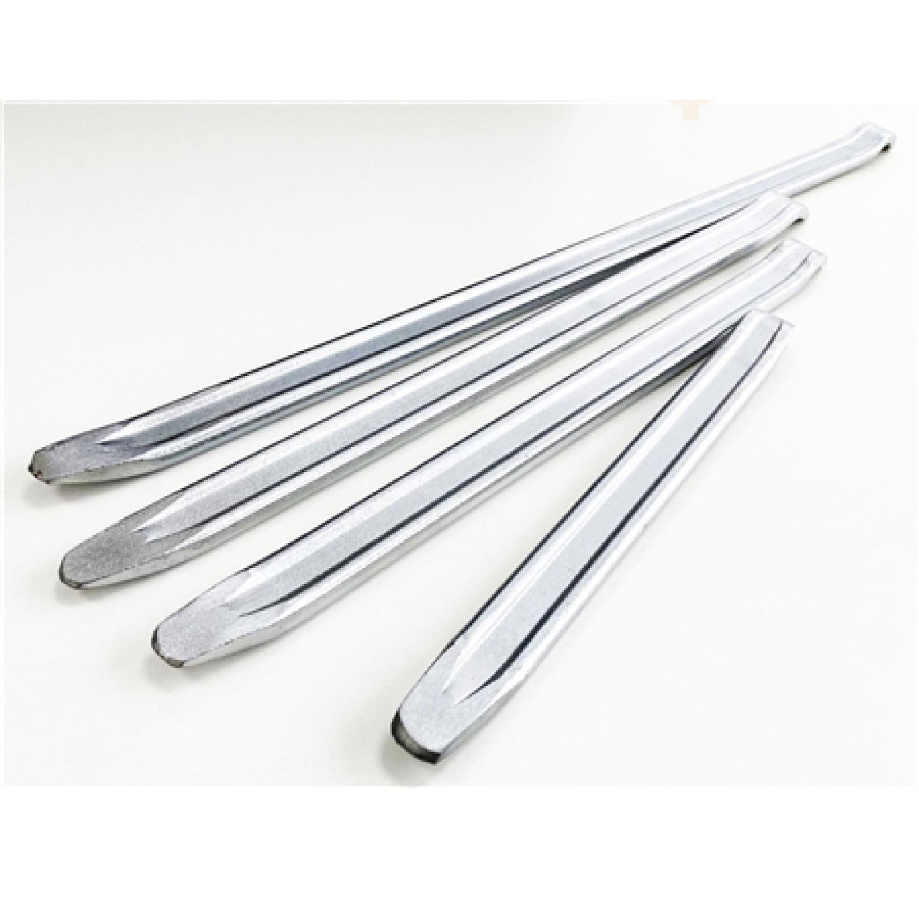 Tyre Lever 12-24 Inch Chrome Plated Van Car Motorcycle Tool Set 4 Pcs Tetron Pouch