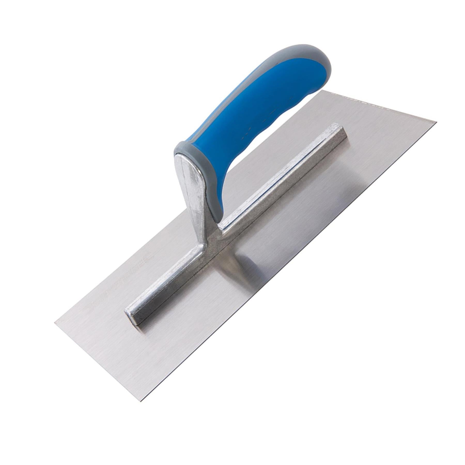 Plastering Trowel Soft Grip 280mm for grabbing and flipping plaster onto walls