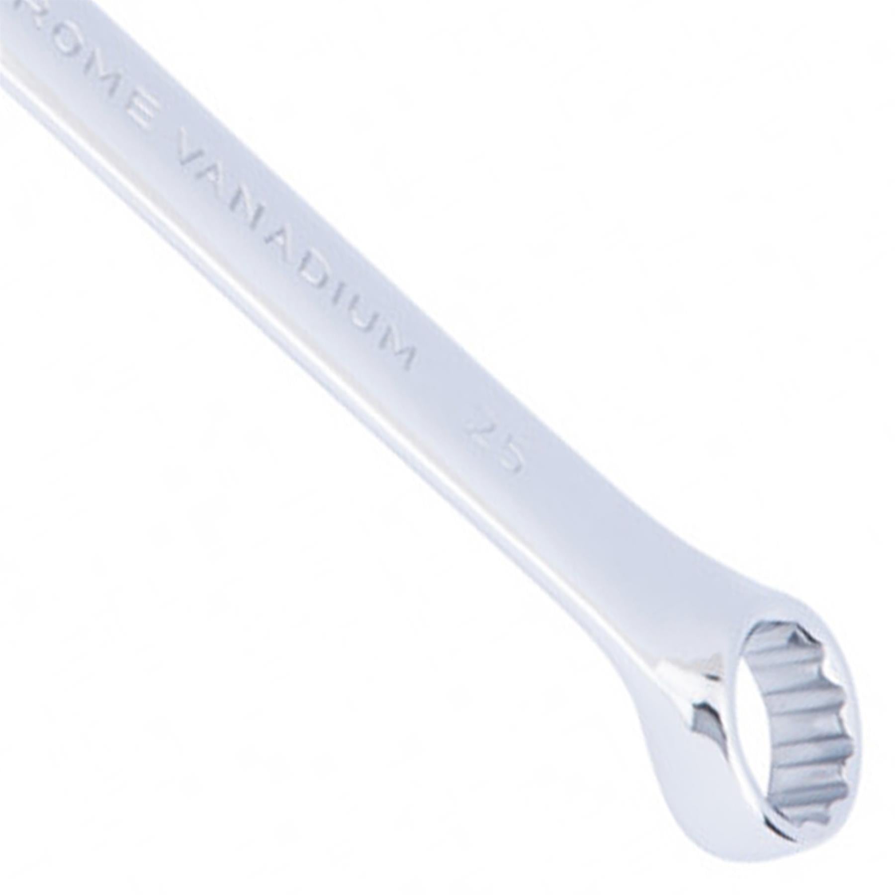 BlueSpot Combination Spanner Metric 25mm Polished Chrome Vanadium
