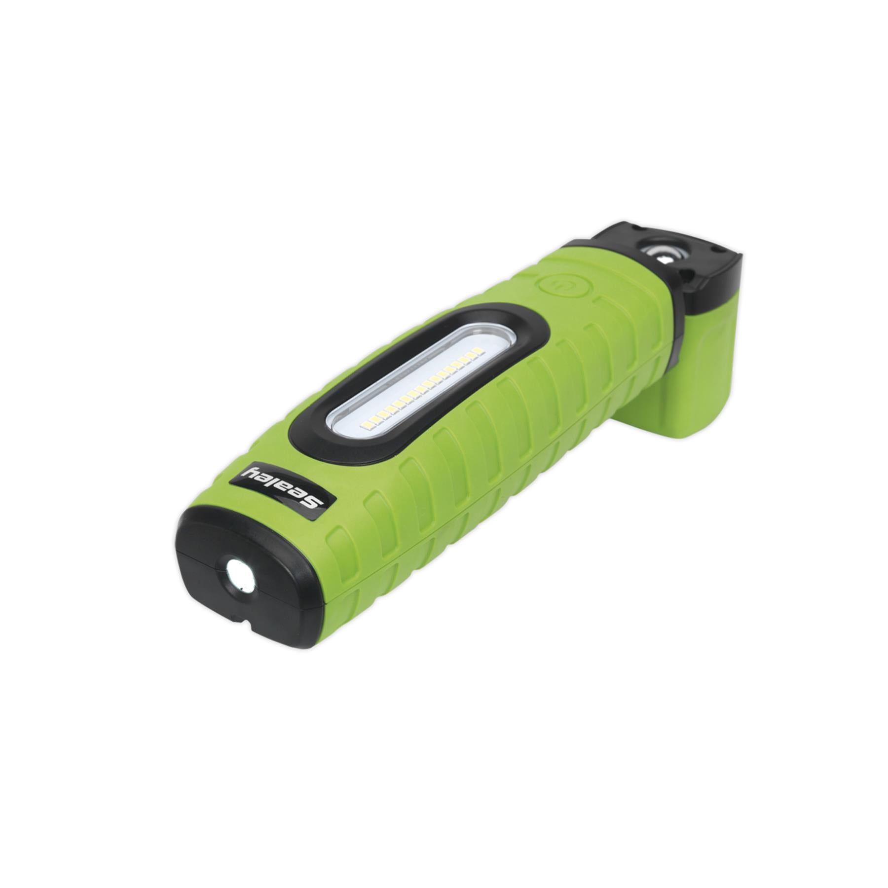 Sealey R/Charge 360 Insp Light 16 SMD & 3W LED Green 2 x Li-ion