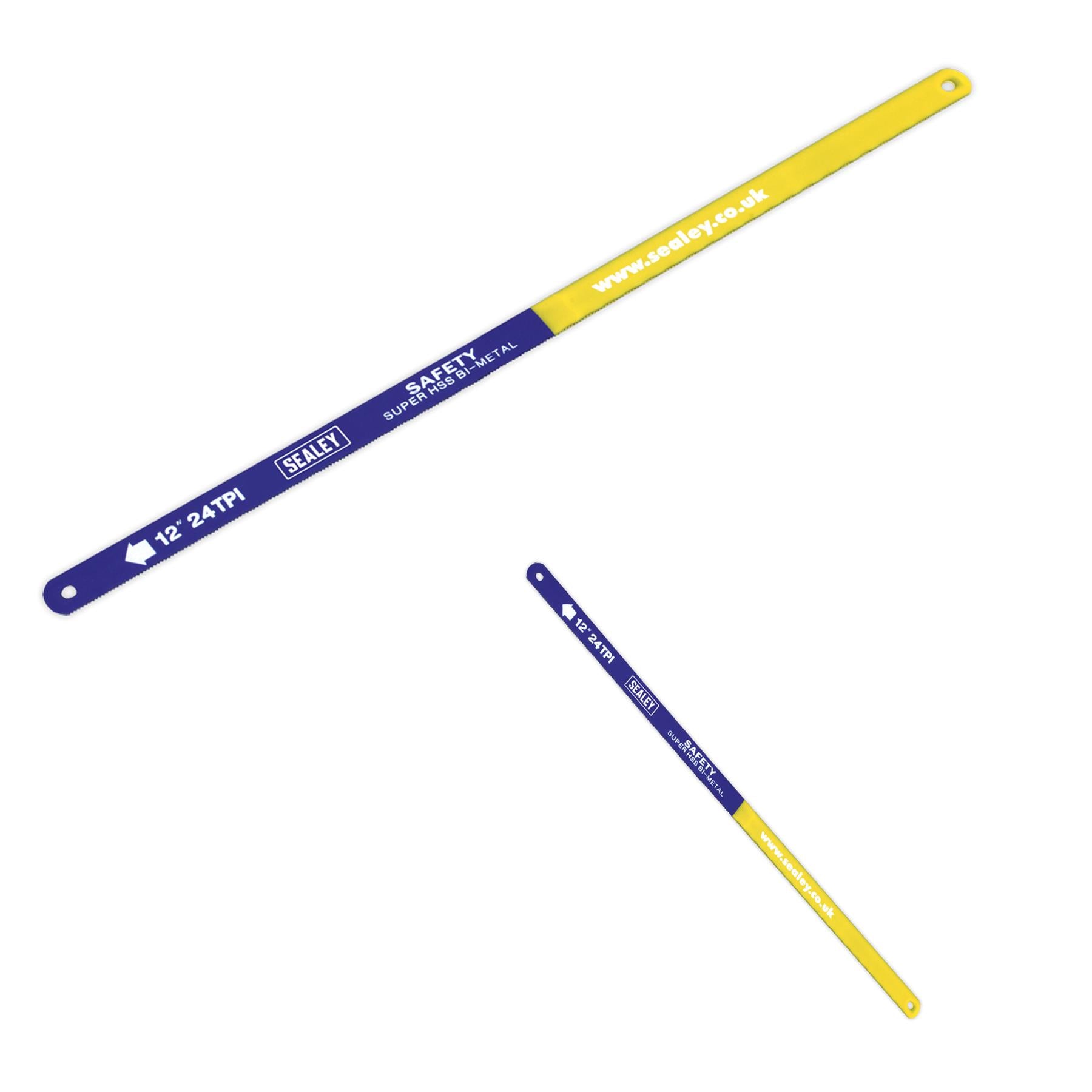 Sealey Hacksaw Blade 300mm HSS Bi-Metal 24tpi Pack of 10