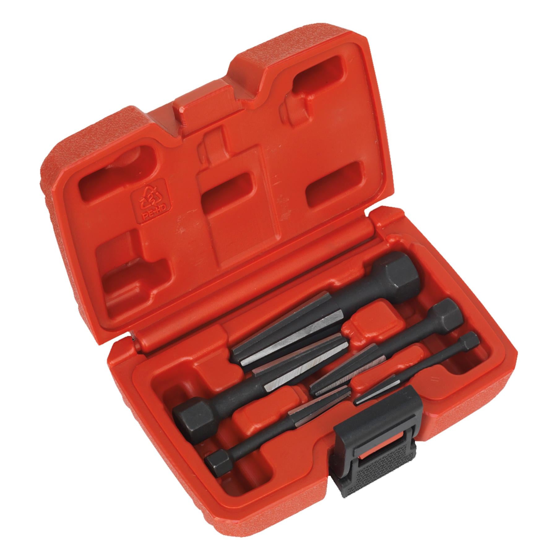 Sealey Screw Extractor Set 5pc Double Edge