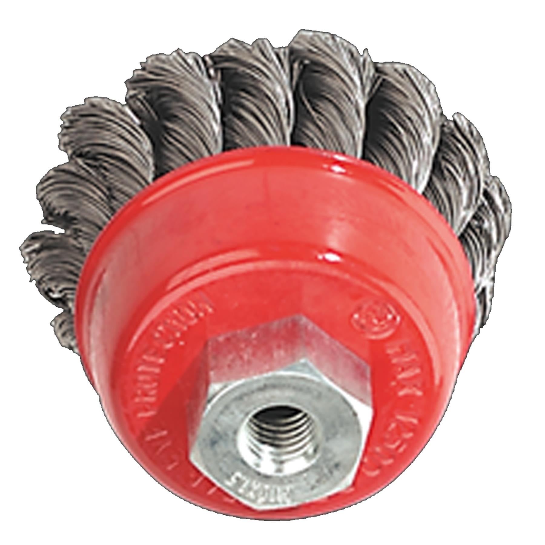 Sealey Twist Knot Wire Cup Brush 65mm M10 x 1.5mm