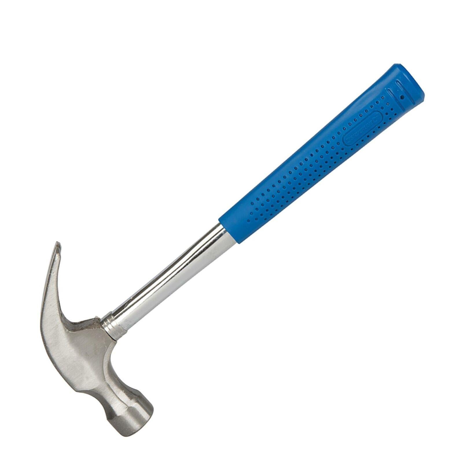 Heavy Duty Tubular Shaft Claw Hammer 8Oz (227G) High Grip Woodwork Workshop DIY