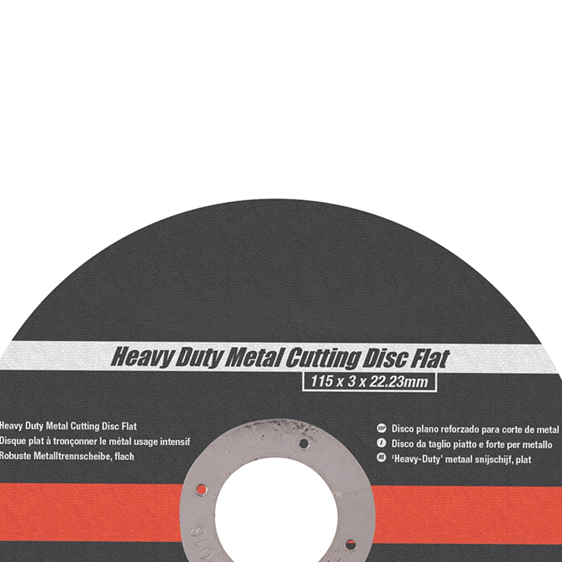 Heavy Duty Metal Slitting Cutting Disc Flat 115 X 3 X 22.23mm Premium Quality