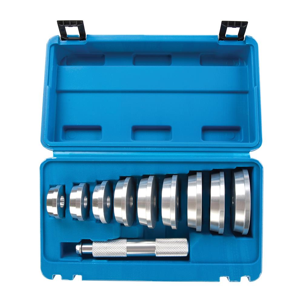 Bearing Race & Seal Driver Kit 10pce 40 - 81mm With Tough Storage Case