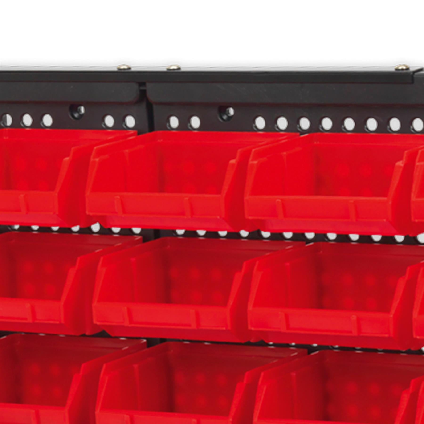 Sealey Bin Storage System Bench Mounting 30 Bins
