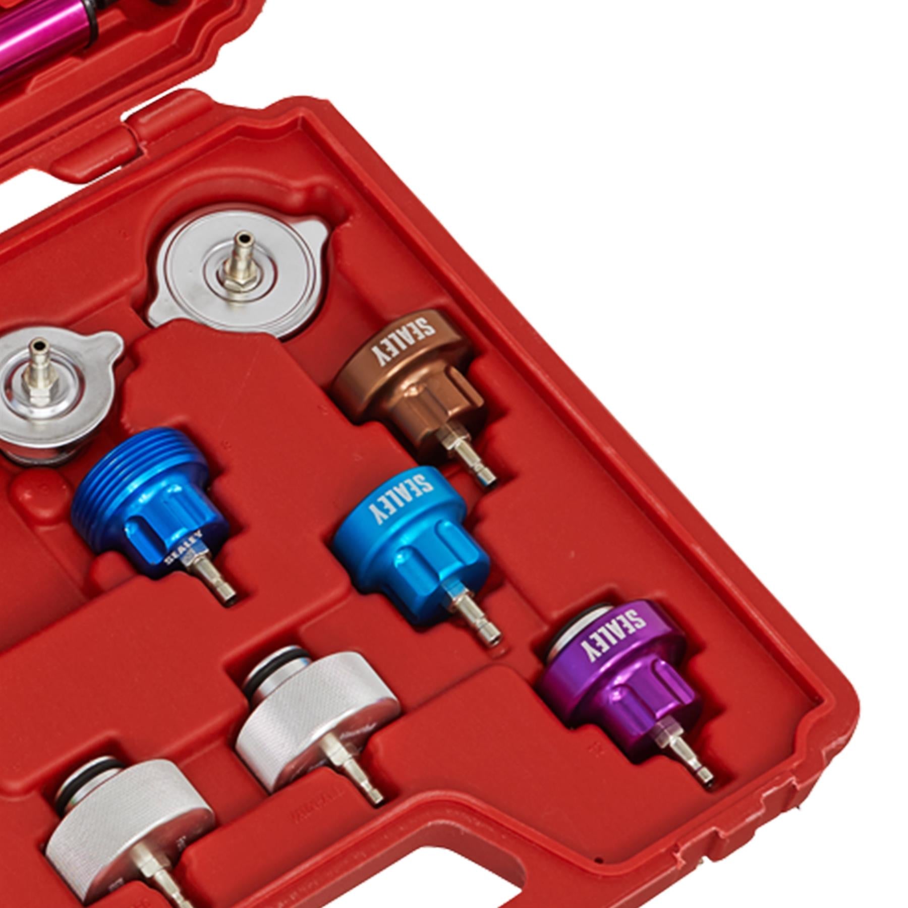 Sealey Cooling System Pressure Test Kit 16pc