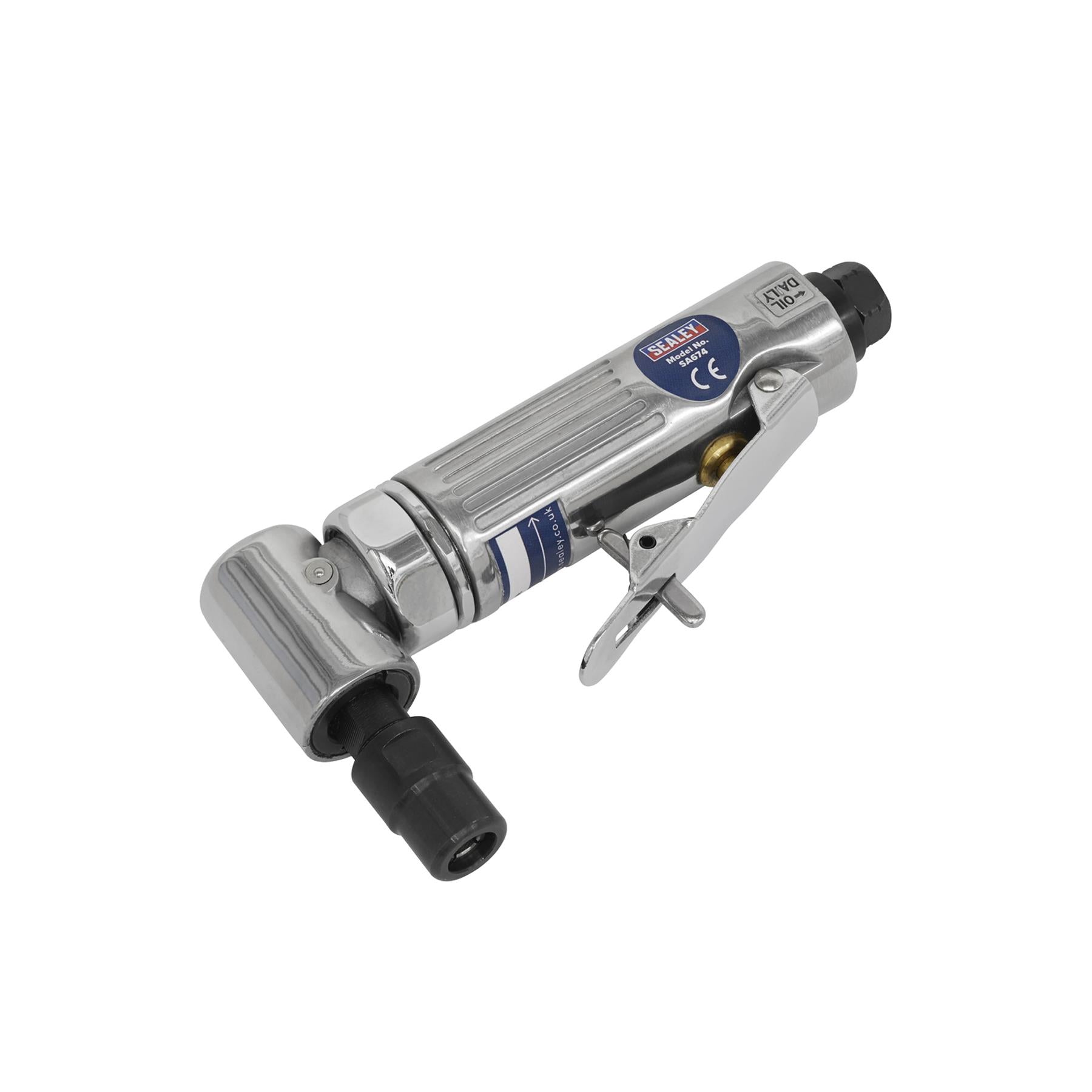 Sealey Air Die Grinder 90° Angle With Ø6mm Shanks