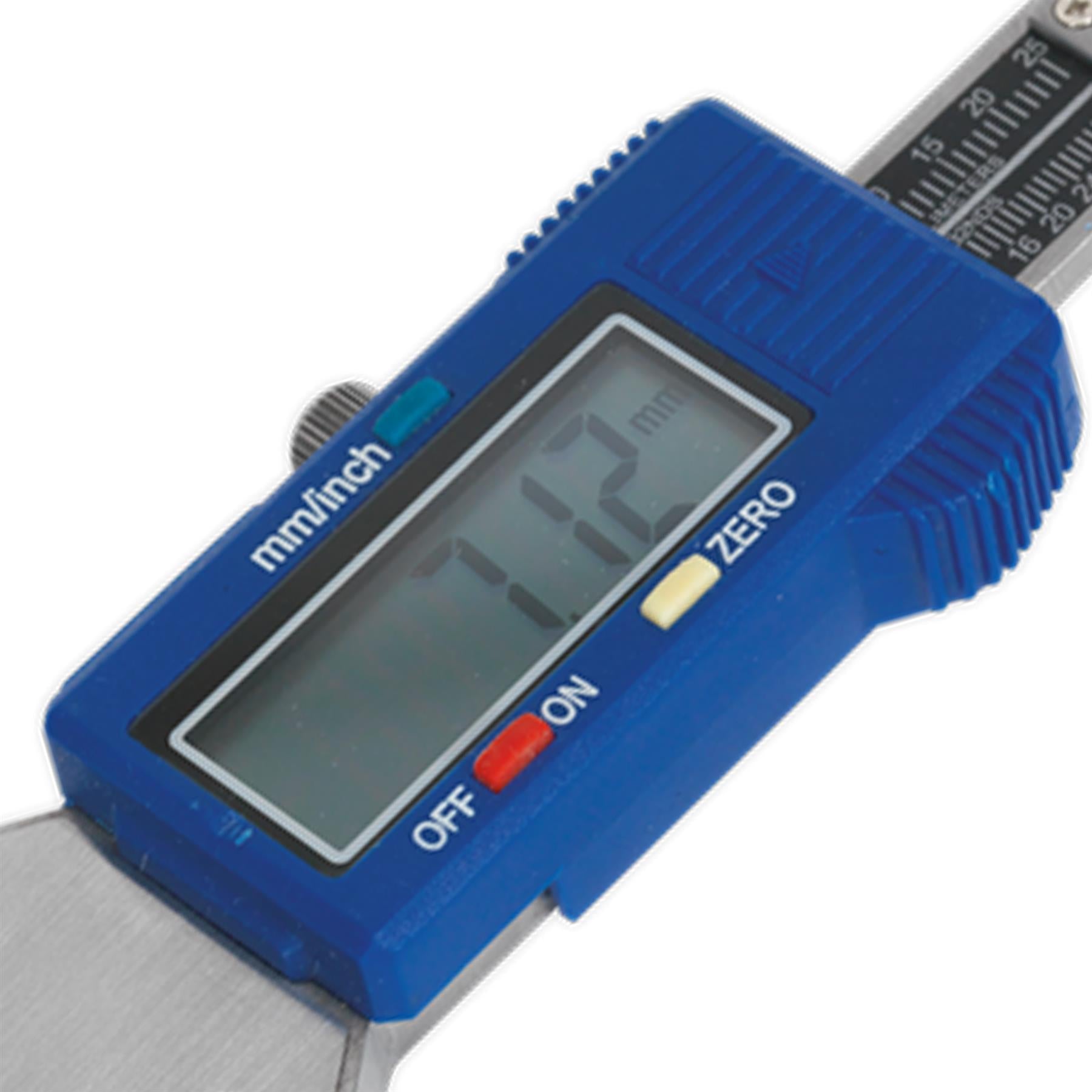 Sealey Digital Tyre Tread Depth Gauge - Pin Tip