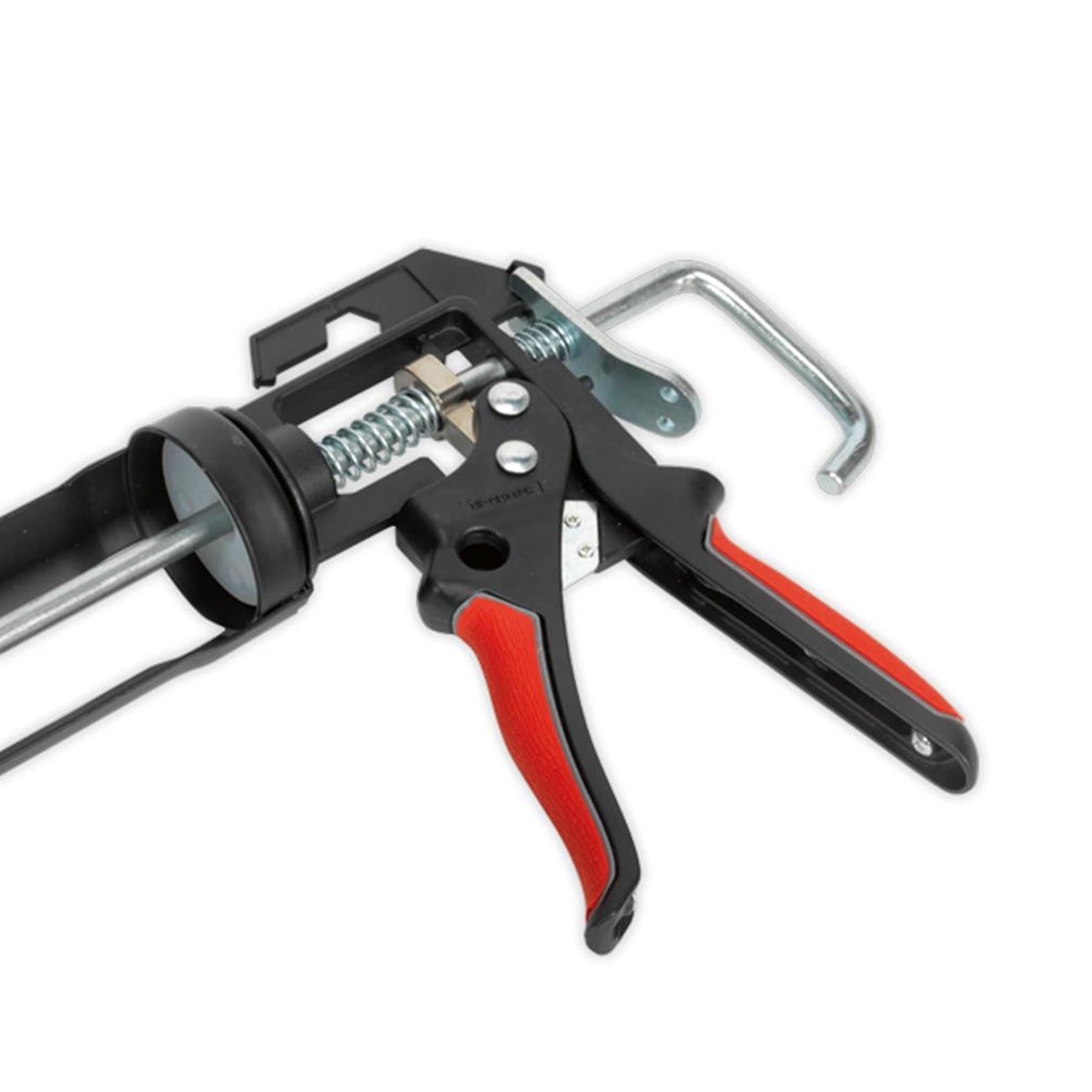 Sealey Caulking Gun Sealant Skeleton 280mm Heavy Duty 310ml 380ml Catridge